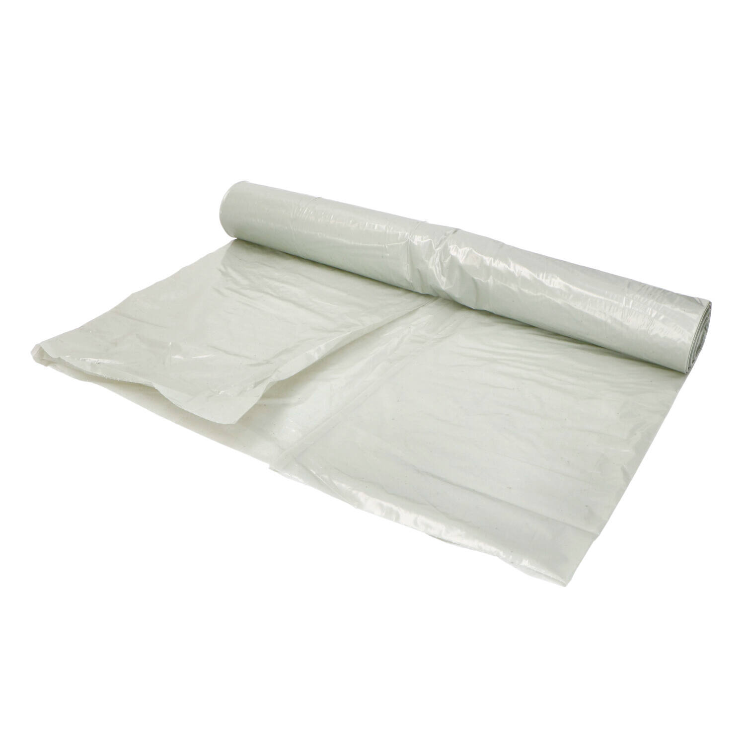 LDPE afvalzakken rol 65/25 x 140cm T 70 transparant +0,5% grijs
