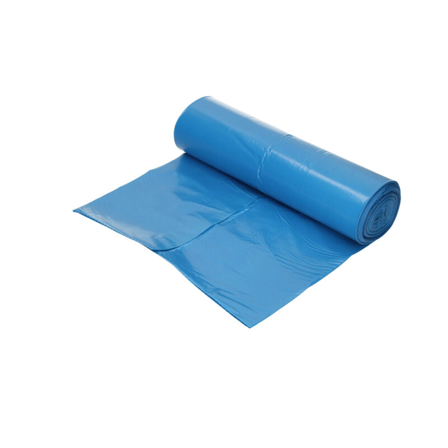 LDPE Afvalzakken rol 65/25 X 140cm T 70 blauw