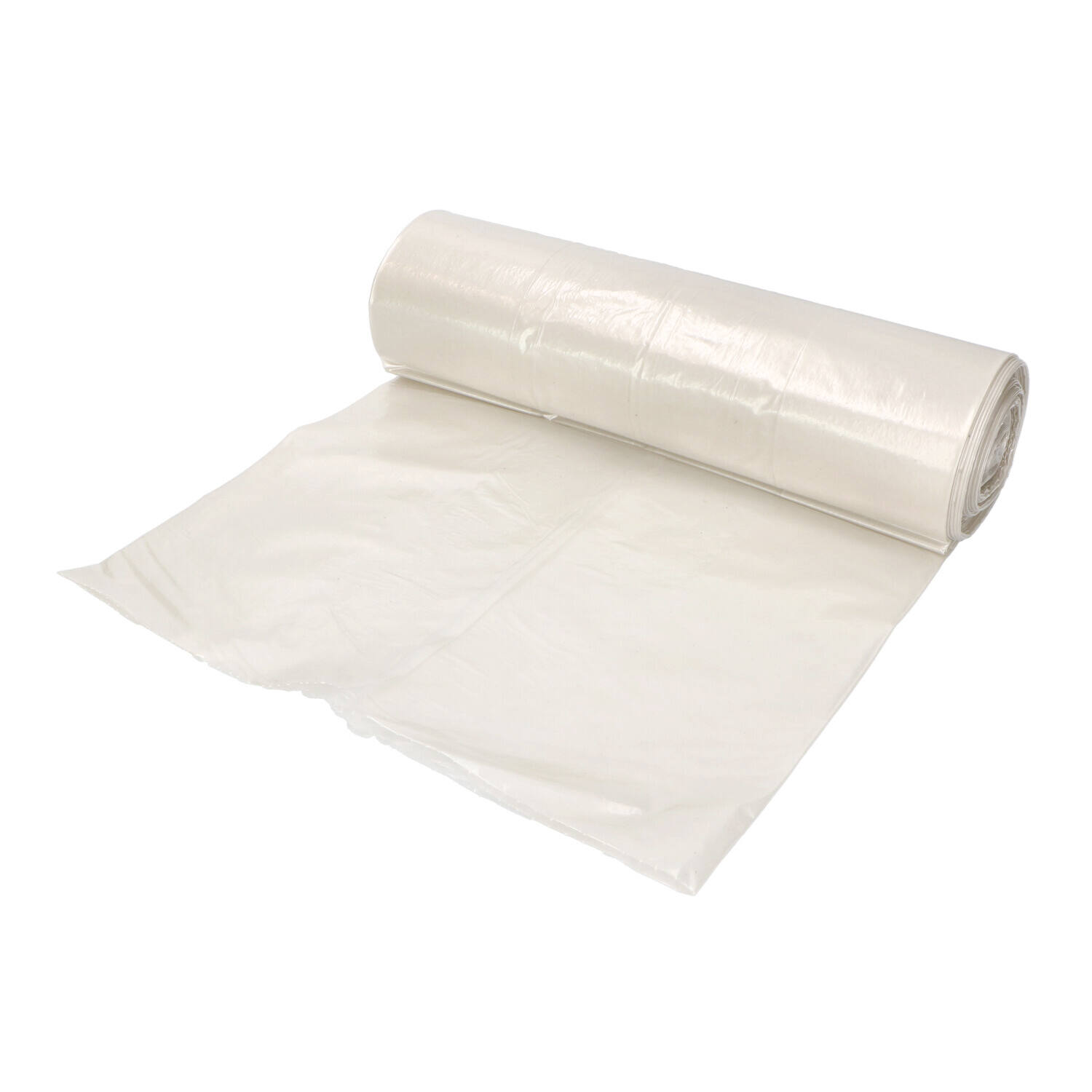 LDPE Afvalzakken rol 65/25 X 140cm T 70 transparant