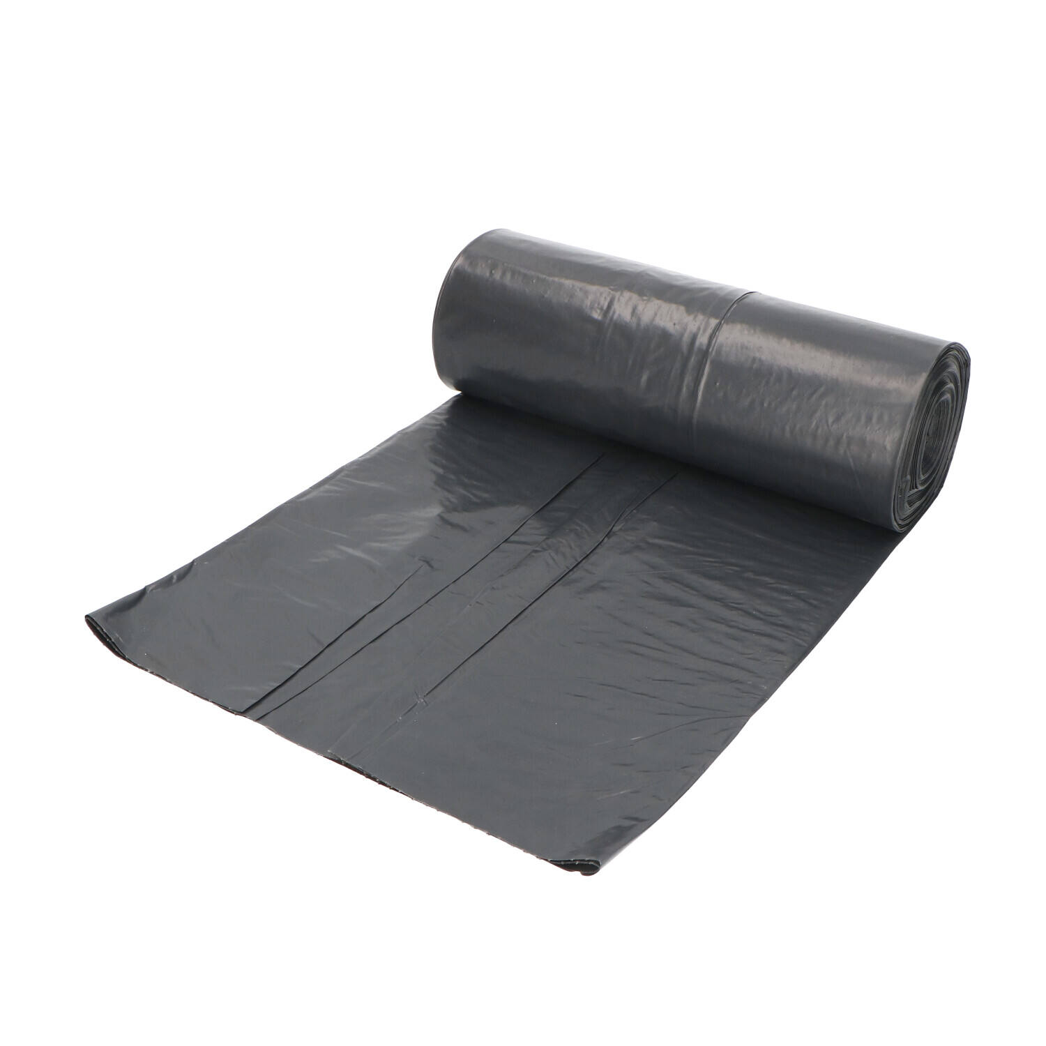 LDPE Afvalzakken rol 70 X 110cm T 60 Grijs