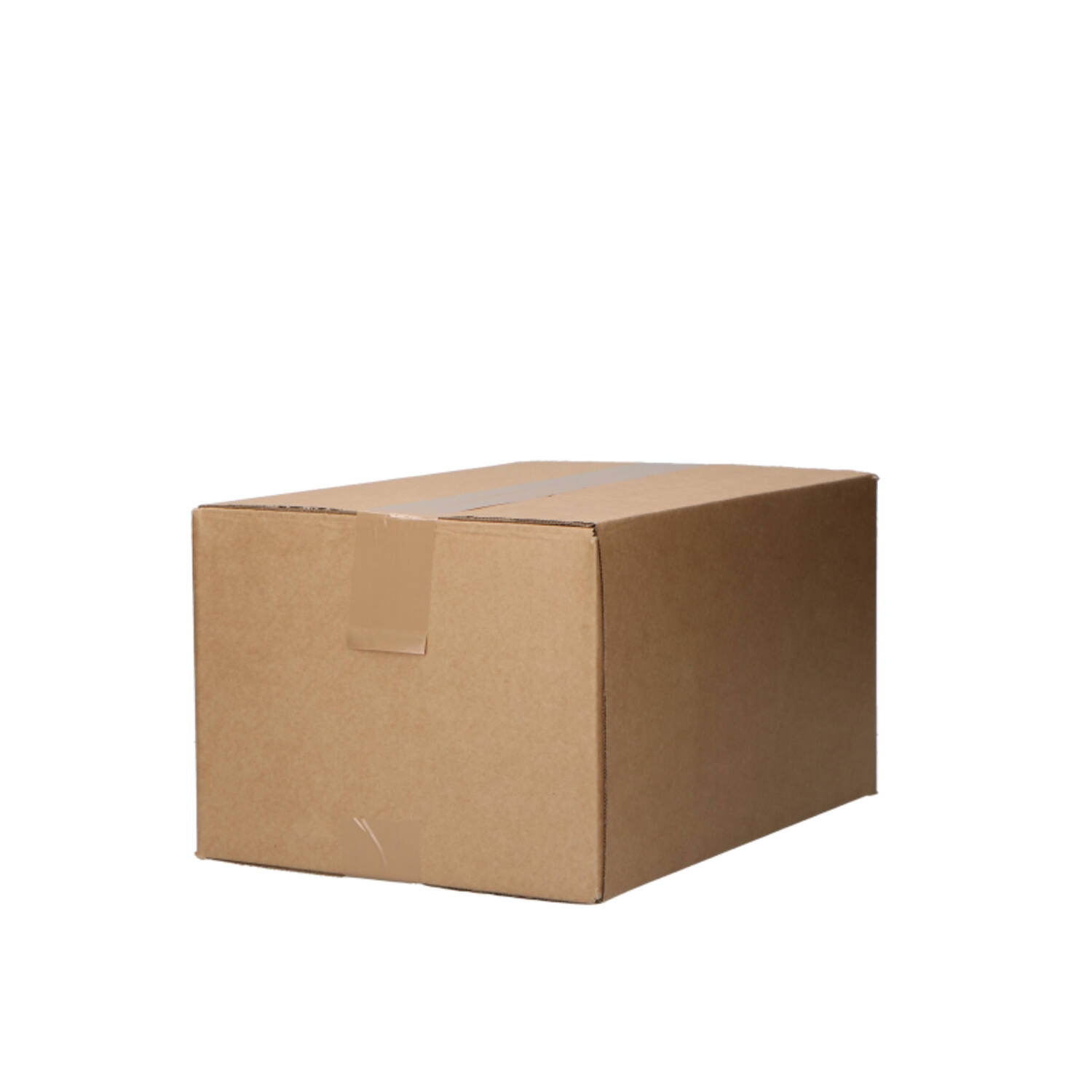 Amerikaanse vouwdozen FEFCO 0201 325x240x180mm B-golf bruin FSC