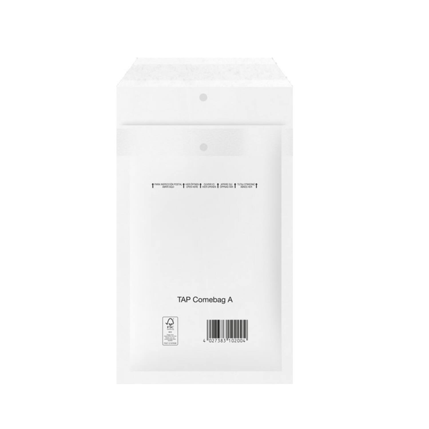 Luchtkussen envelop classic 11/A 100 x 165 mm wit