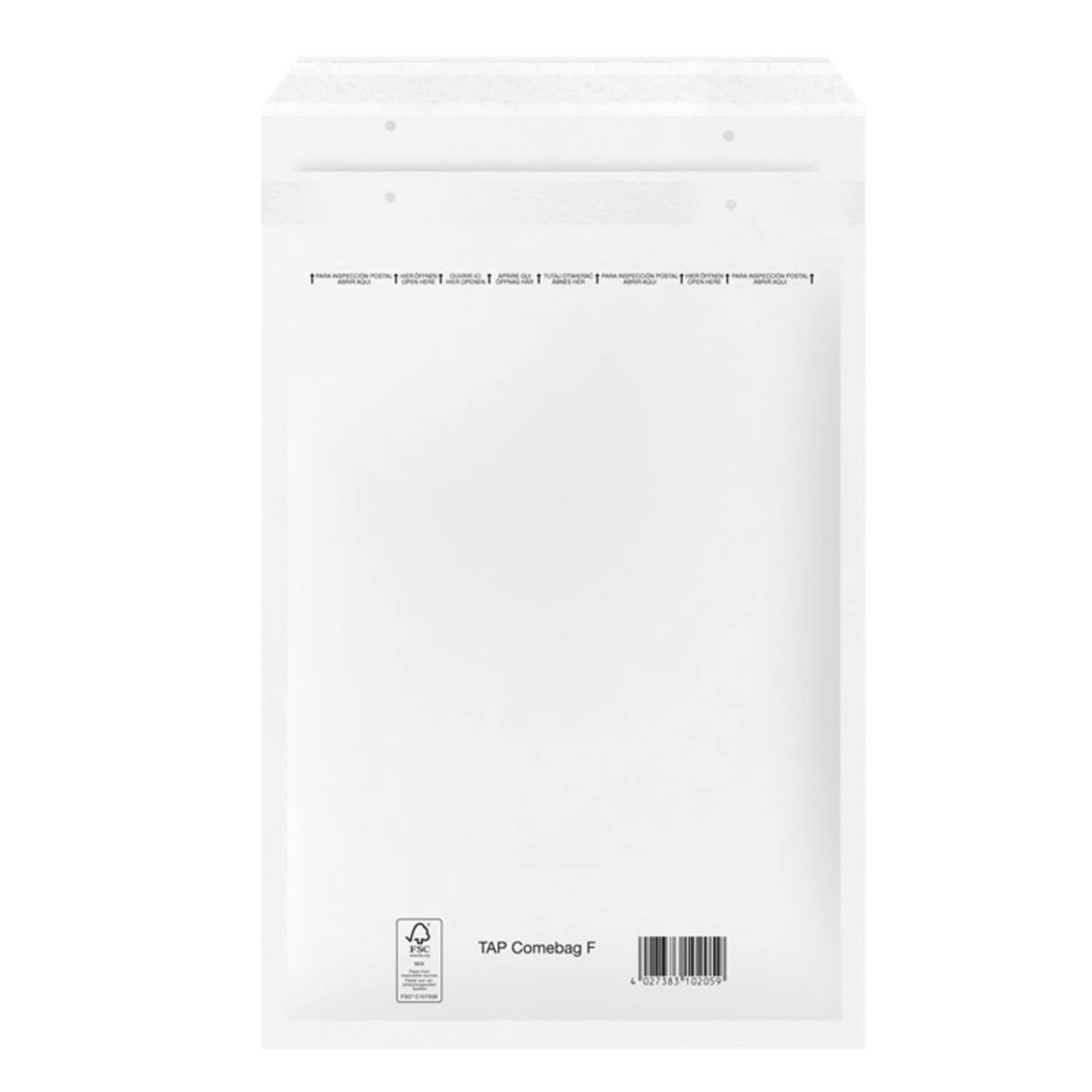 Luchtkussen envelop classic 16/F 220 x 340 mm wit