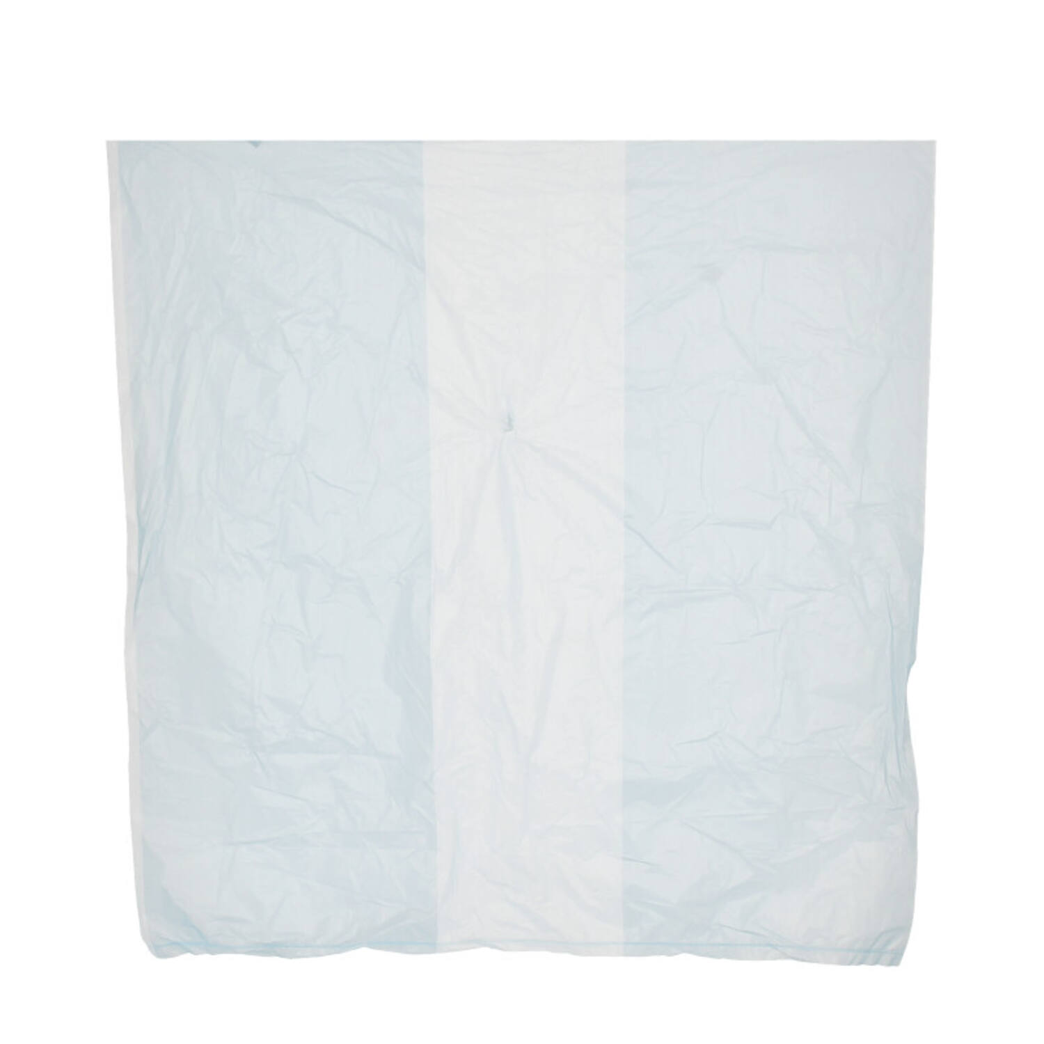 HDPE kratzakken los 58/22+22x63cm 9mµ blauw op pijpjes (CVS)