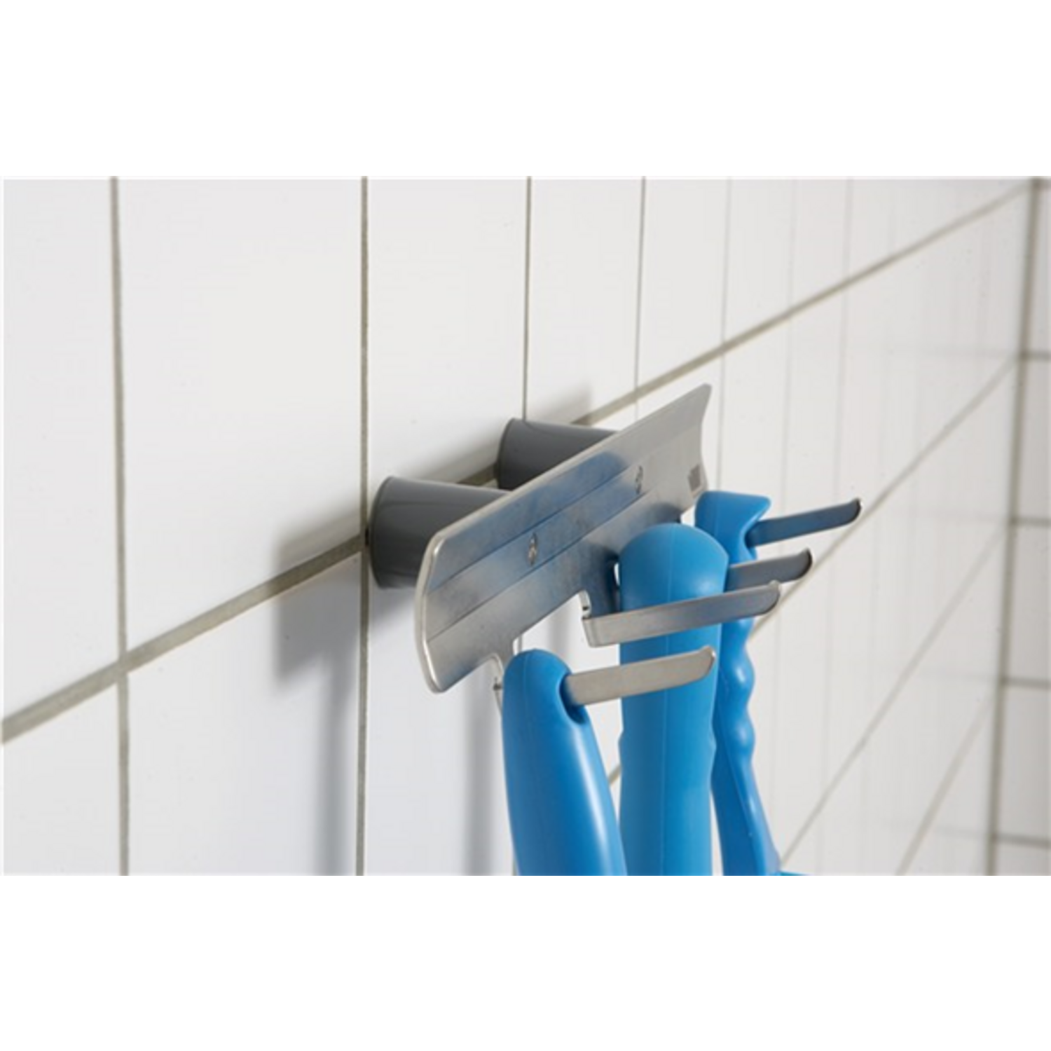 Vikan ophangrek RVS 6 haken inclusief bevestigingsmateriaal 470 mm (0618)