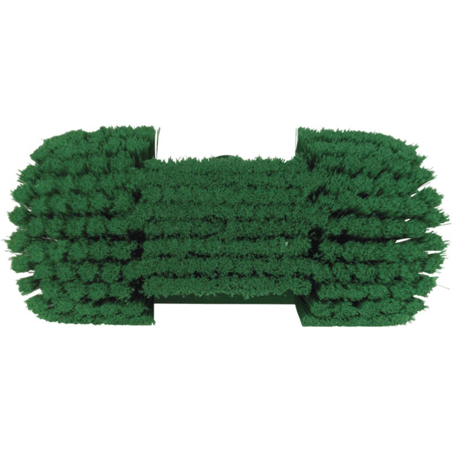 Vikan wandborstel waterdoorvoer hoekverstelbaar zacht gespleten haren groen 240x130x145 mm (70672)
