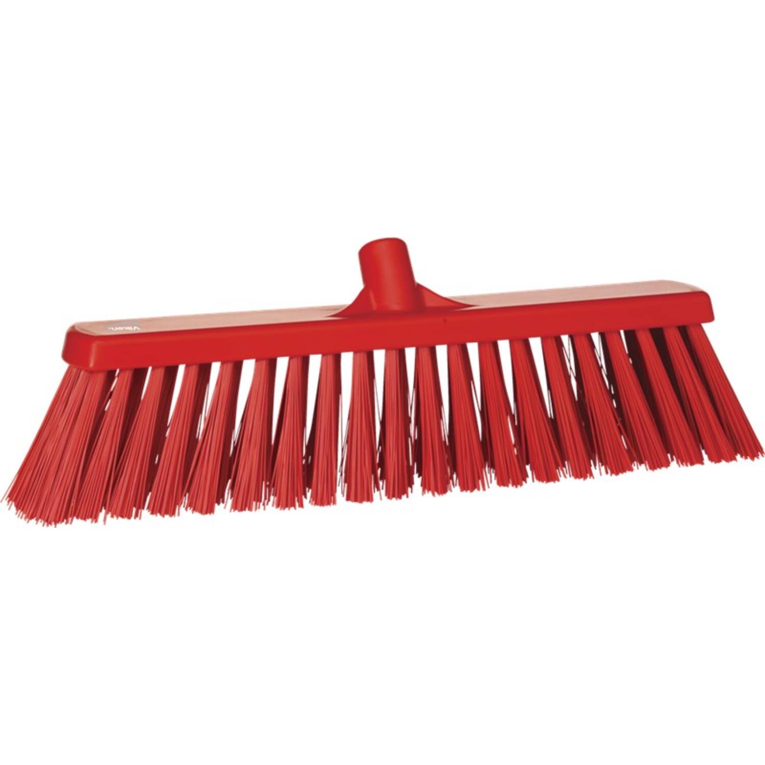 Vikan bezem extra harde vezels rood 530x175x90 mm (29204)