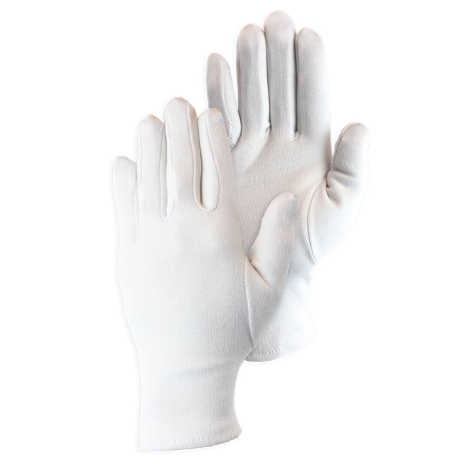 Handschoenen Interlock IC katoen wit