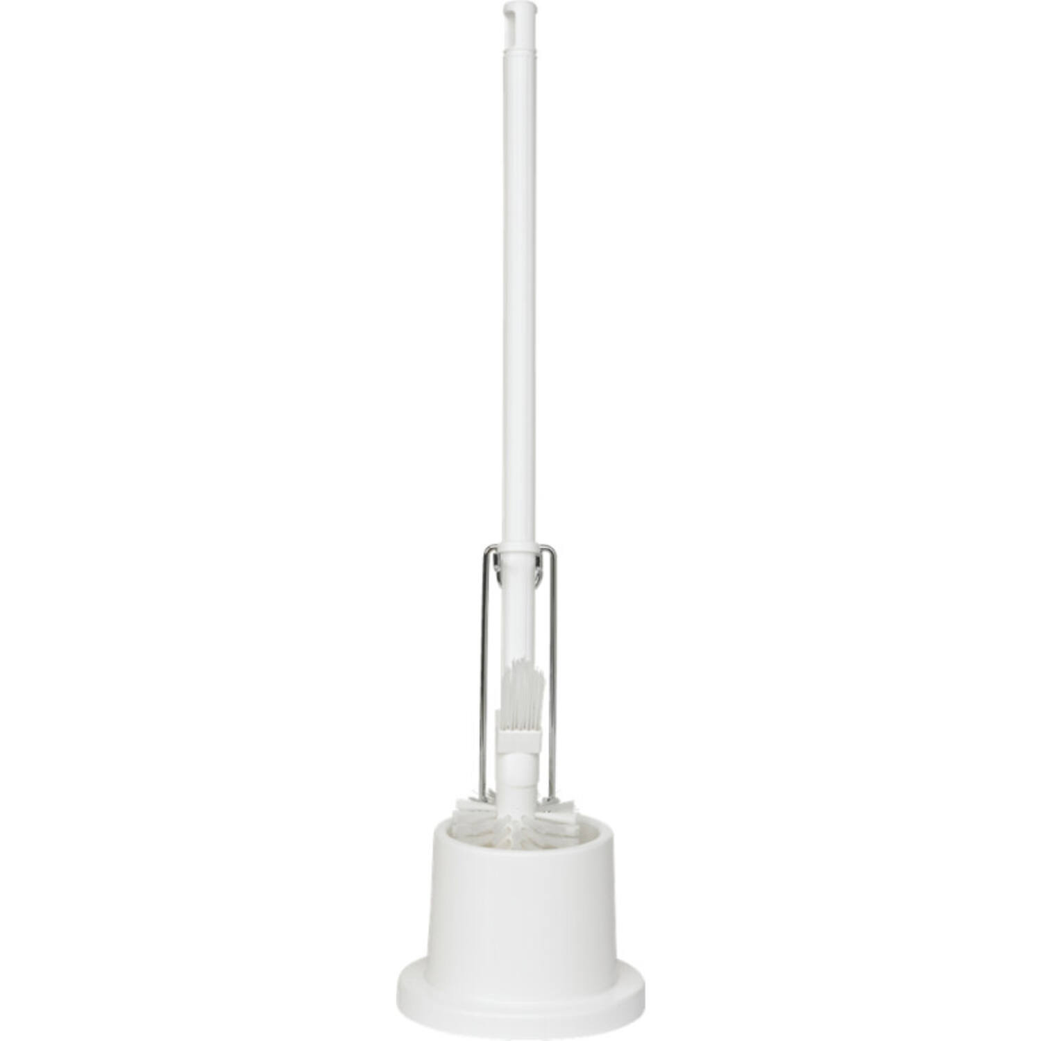 Vikan toiletborstel met houder wit ø 90 mm lengte steel + borstel: 720 mm houder: ø 130 mm (50515)