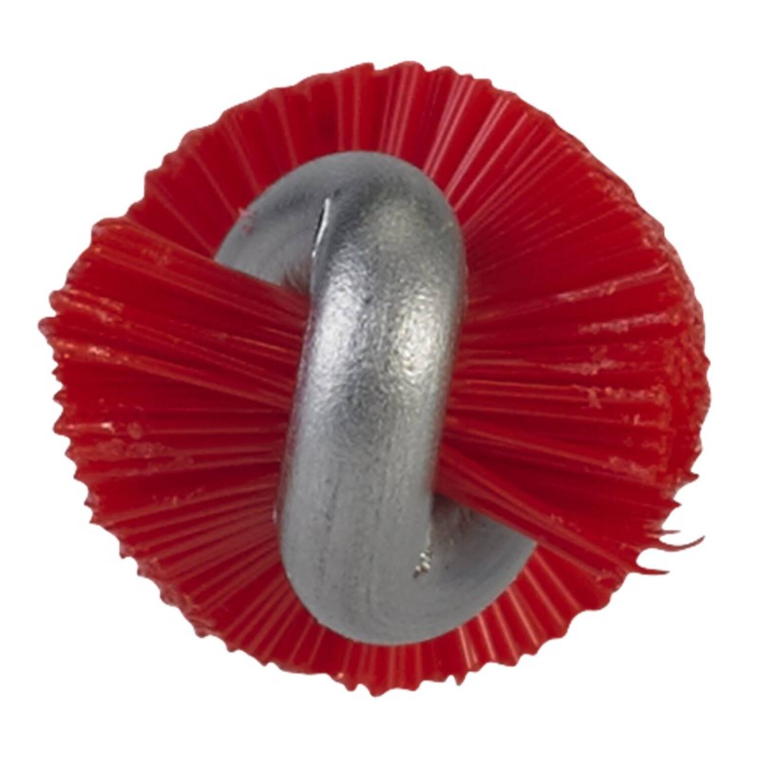 Vikan pijpborstel met handvat harde vezels rood 480x22x22 mm  (53754)