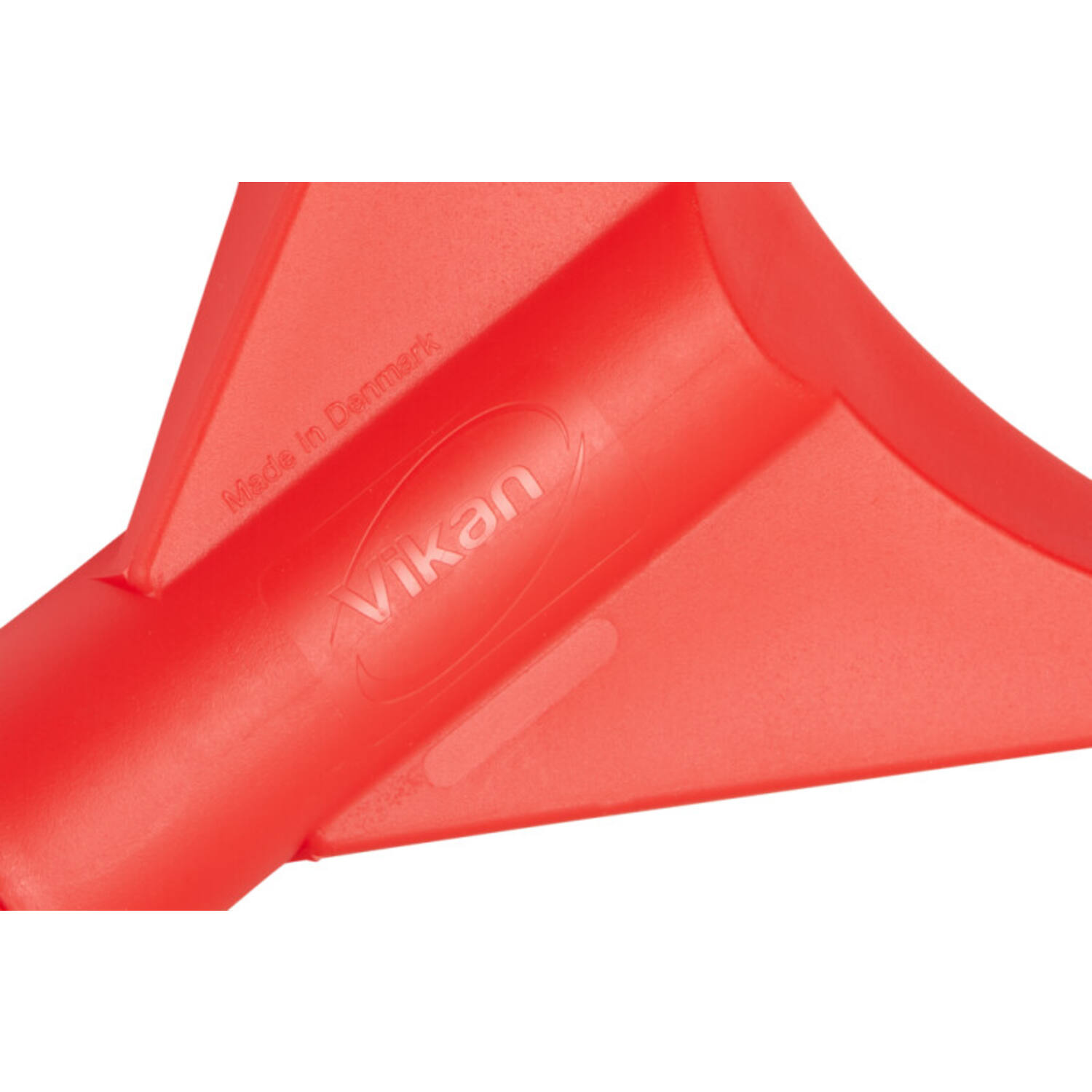 Vikan schep ergonomische steel 1.280 mm klein blad rood 340x270 mm (56114)