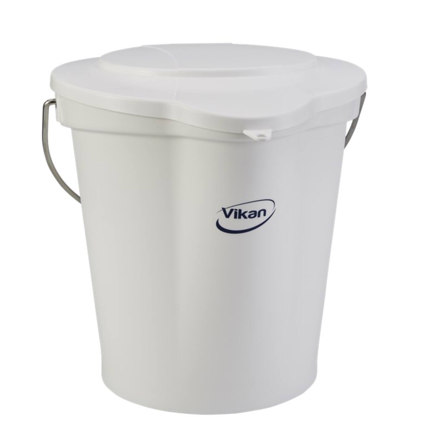 Vikan emmer maatverdeling schenktuit wit 12 liter (56865)