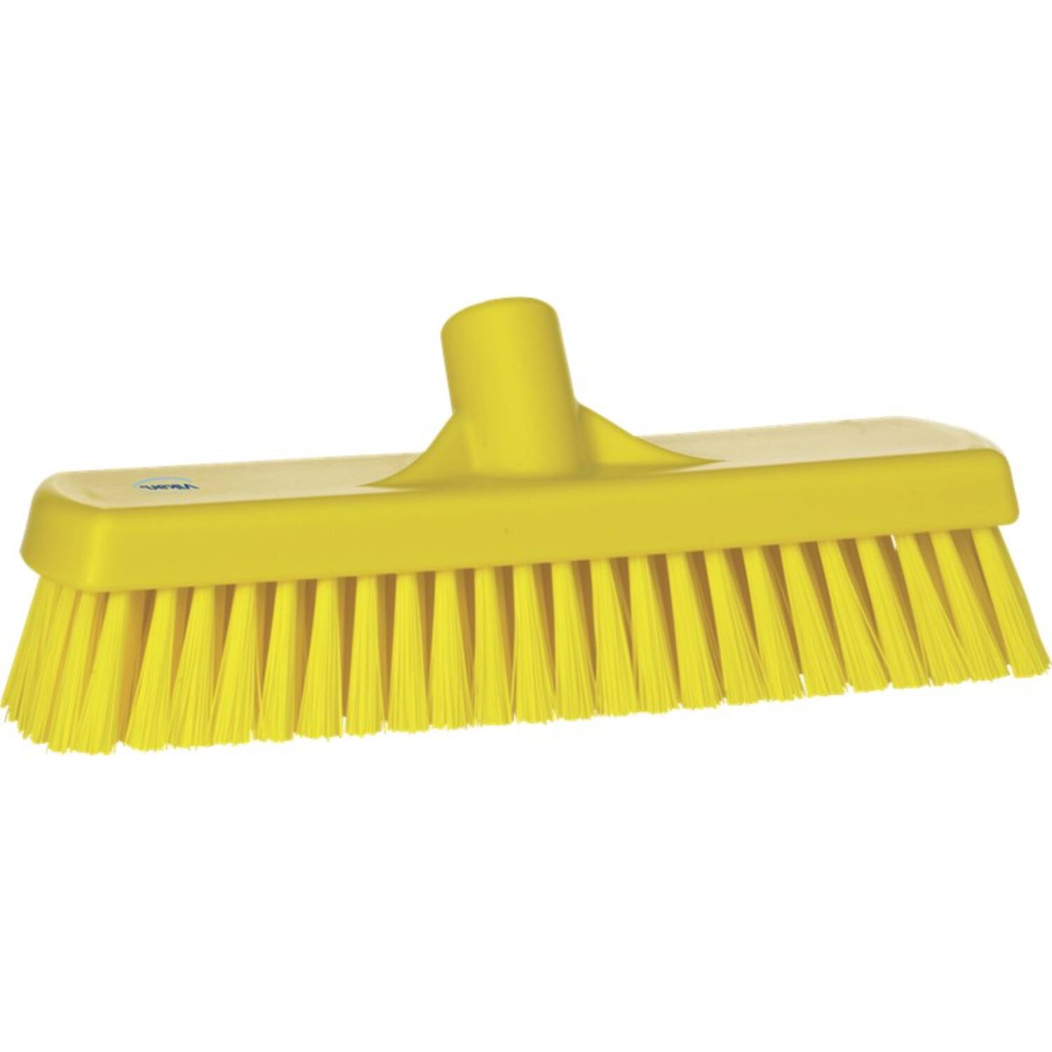 Vikan vloerschrobber harde vezels geel 305x85x110 mm (70606)
