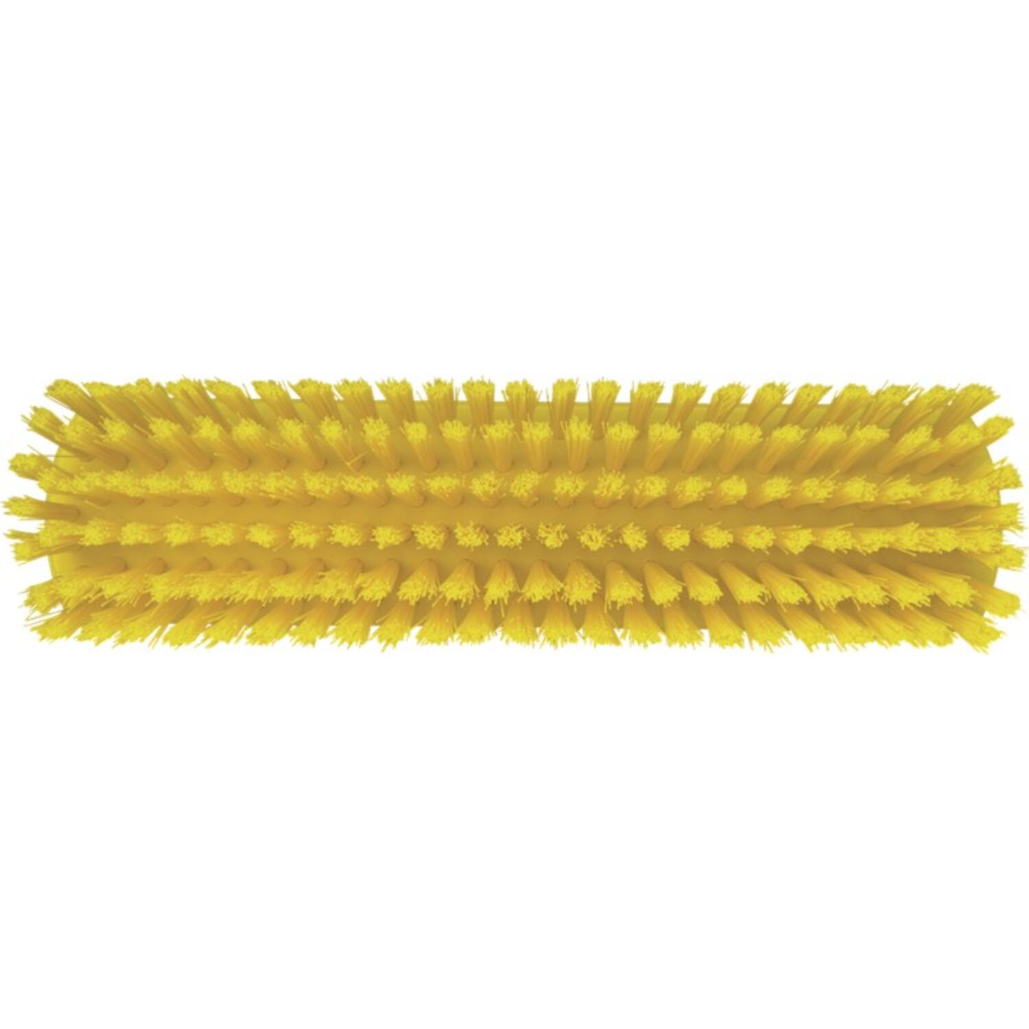 Vikan vloerschrobber harde vezels geel 305x85x110 mm (70606)