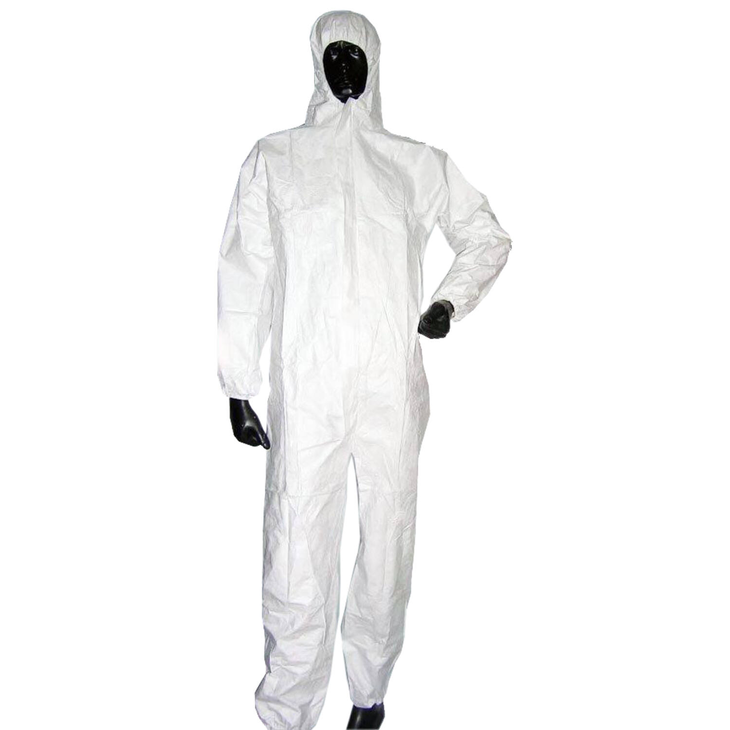 Coverall non-woven wit maat XXL