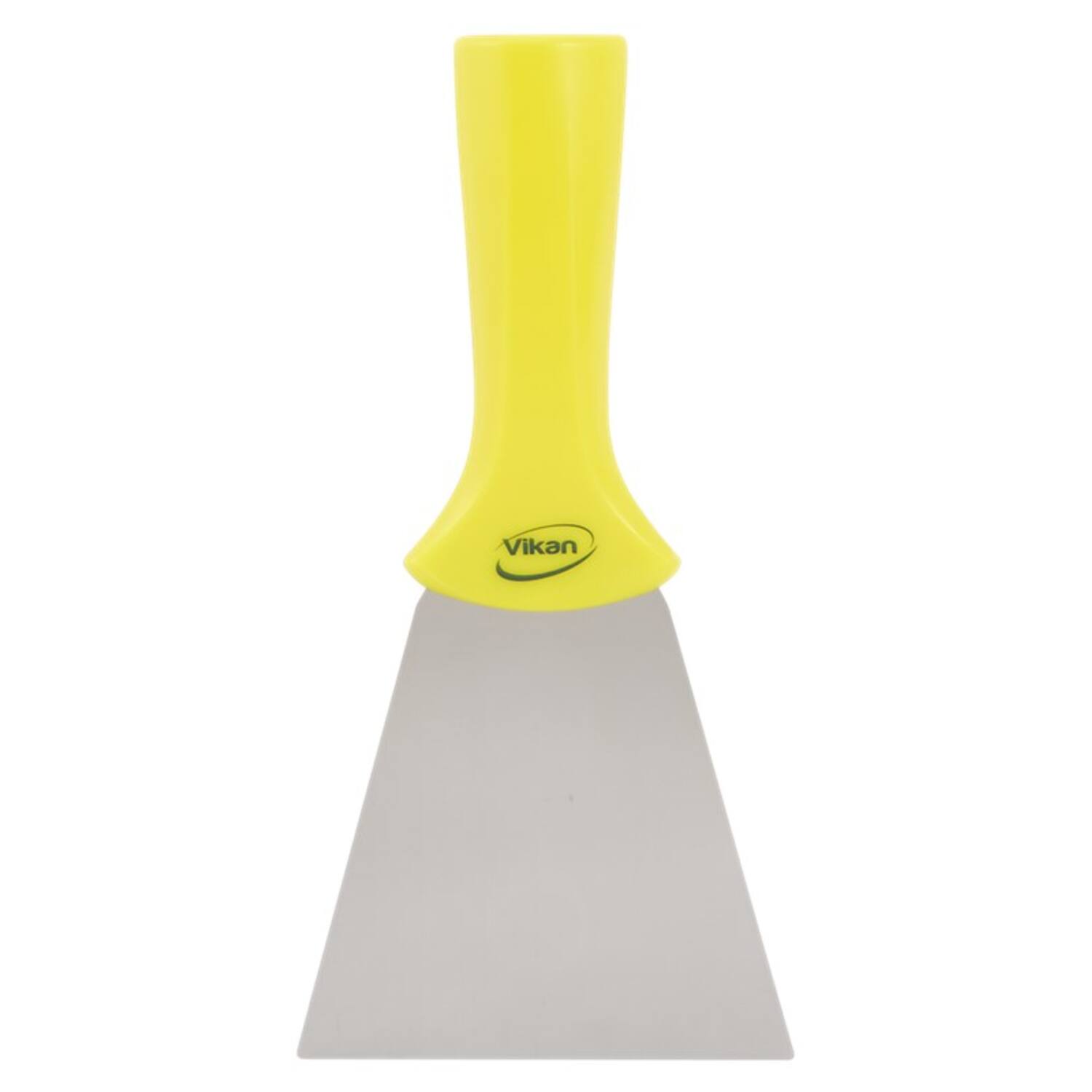 Vikan handschraper RVS blad geel 205x100x32 mm (40116)