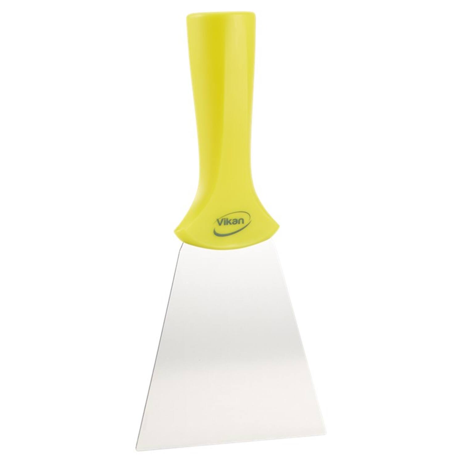 Vikan handschraper RVS blad geel 205x100x32 mm (40116)