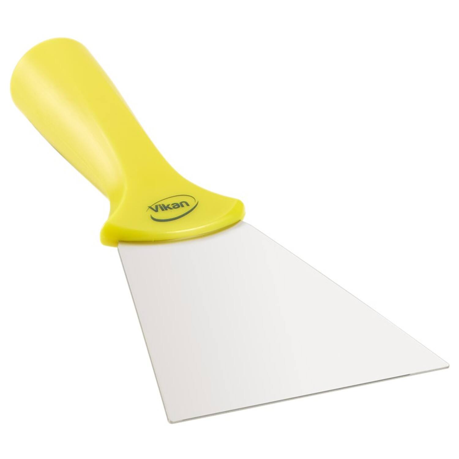 Vikan handschraper RVS blad geel 205x100x32 mm (40116)