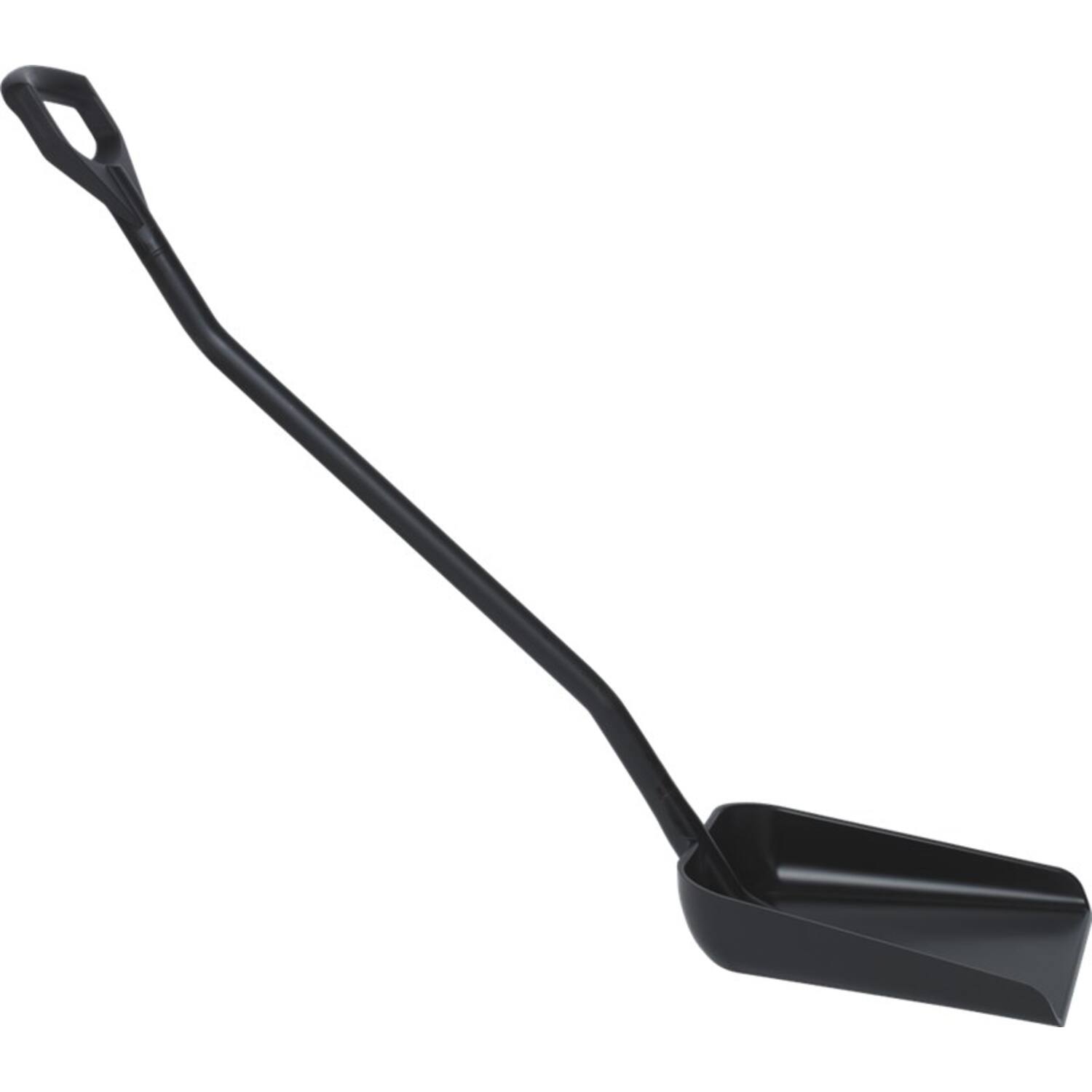Vikan schep ergonomische steel 1.310 mm groot blad zwart 380x340 mm (56019)