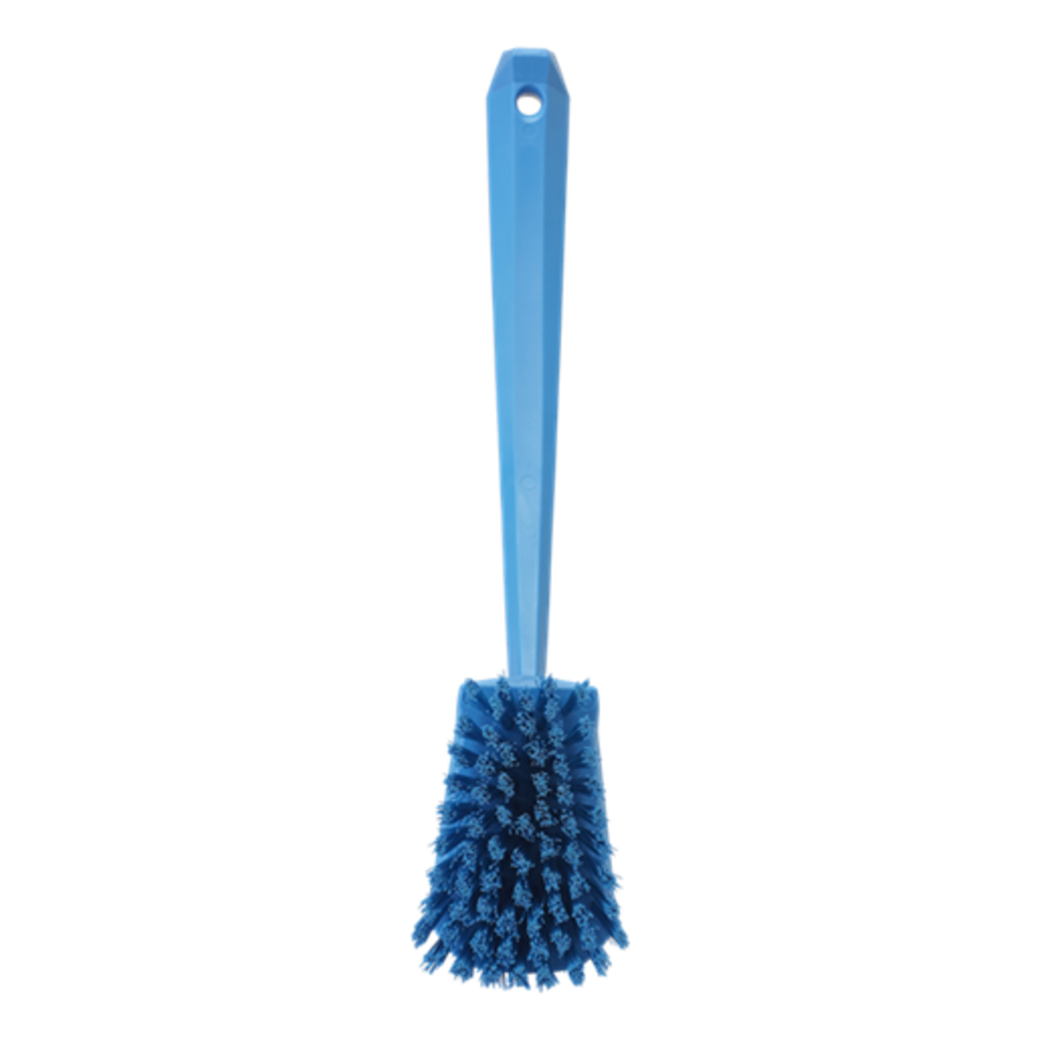 Vikan afwasborstel lange steel harde vezels blauw 415x75x71 mm (41863)