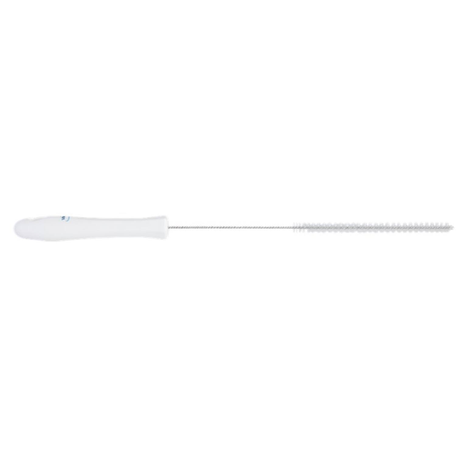 Vikan pijpborstel met handvat medium vezels wit 375x23x23 mm (53635 )