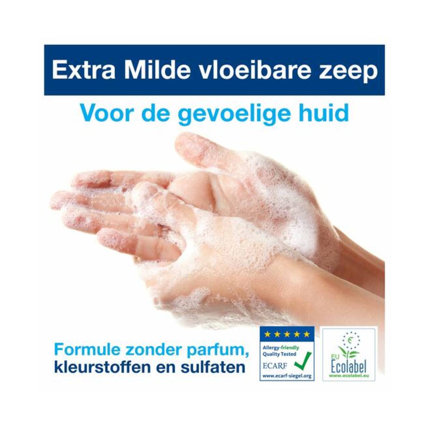 Tork extra milde vloeibare zeep 6x1 liter (420701)