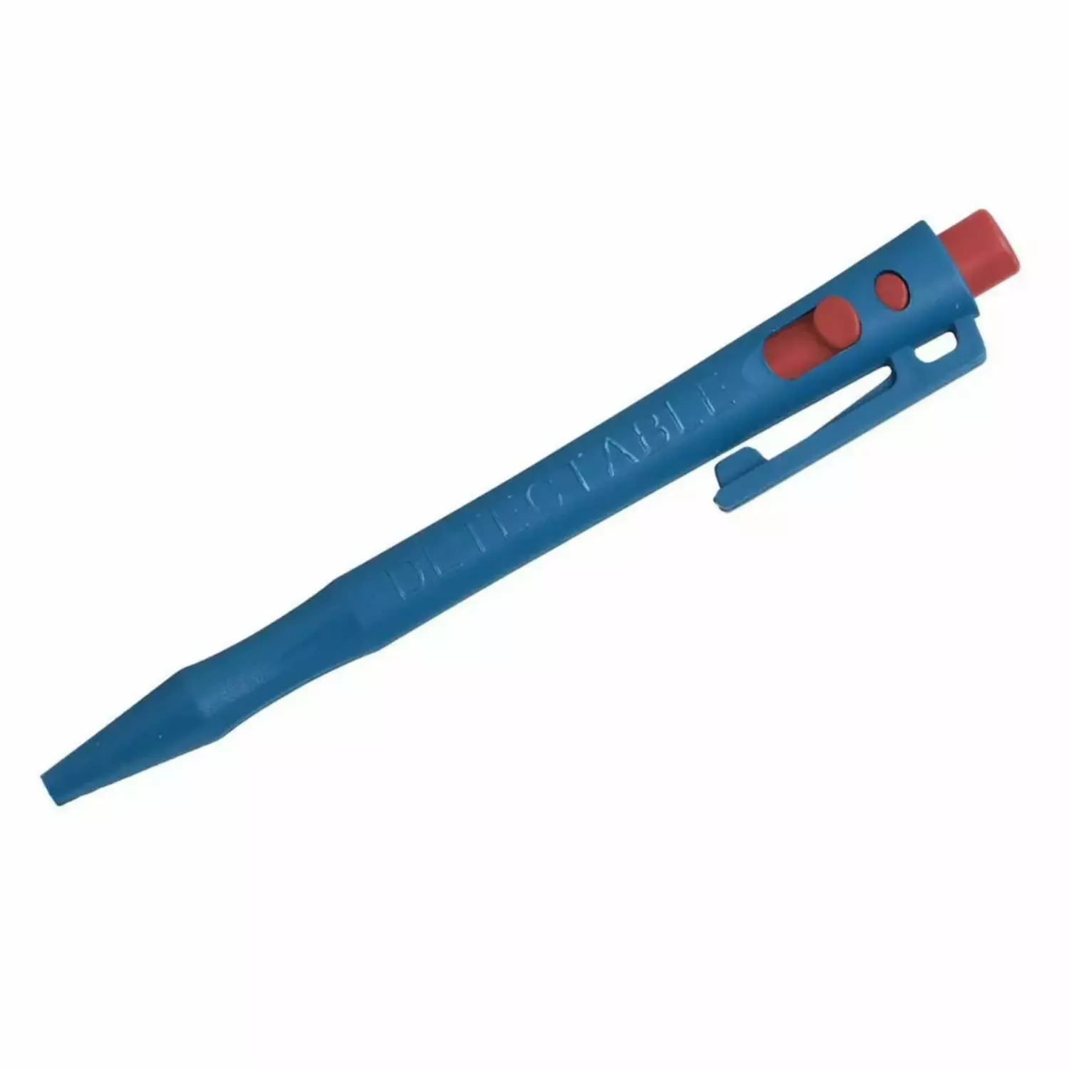 Balpennen detecteerbaar blauwe inkt blauwe behuizing/rode dop