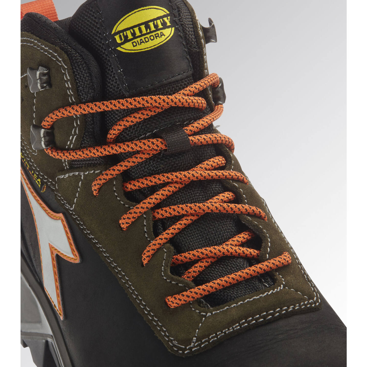 Werkschoenen Diadora Sport Diatex S3 rage hoog model black/green maat 45