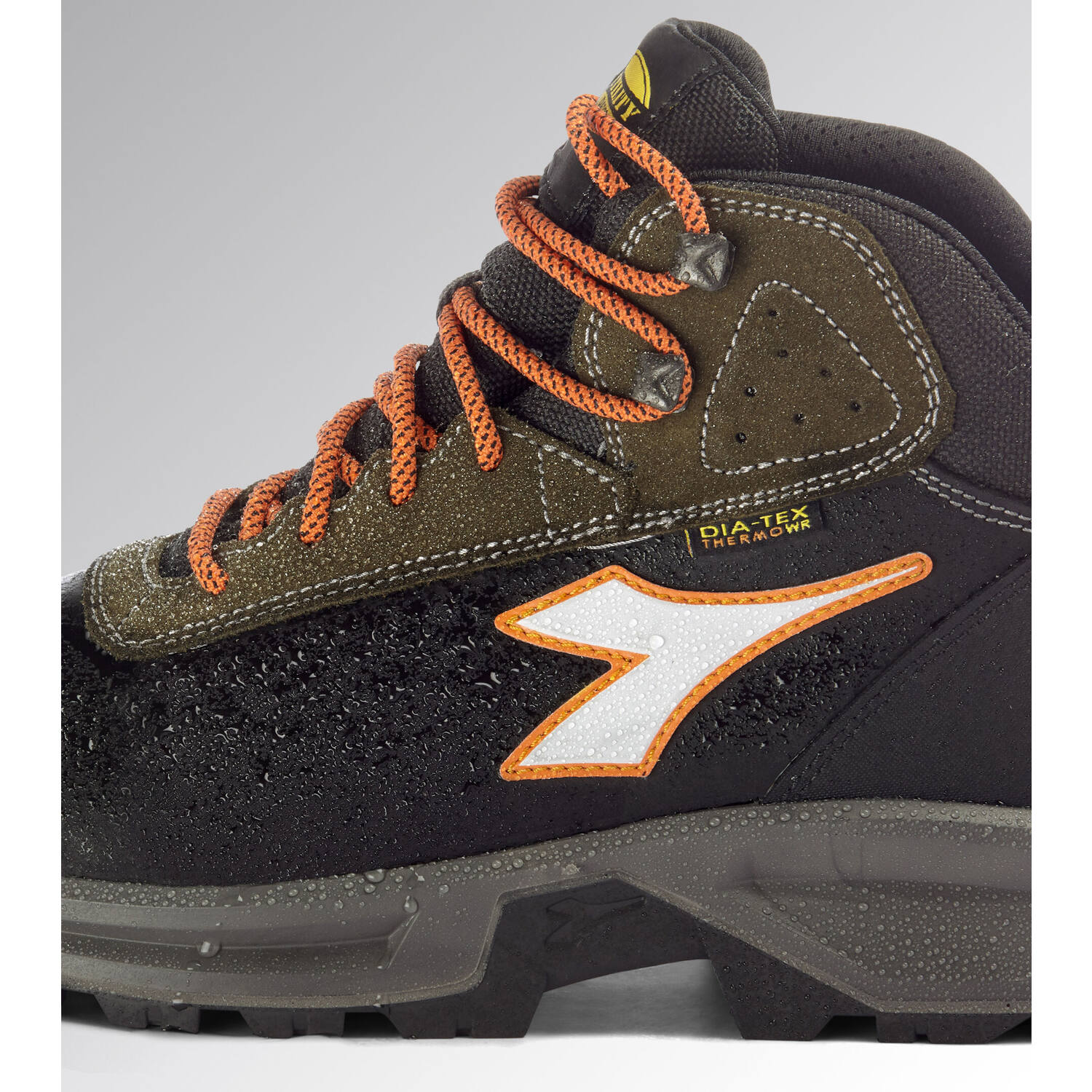 Werkschoenen Diadora Sport Diatex S3 rage hoog model black/green maat 45