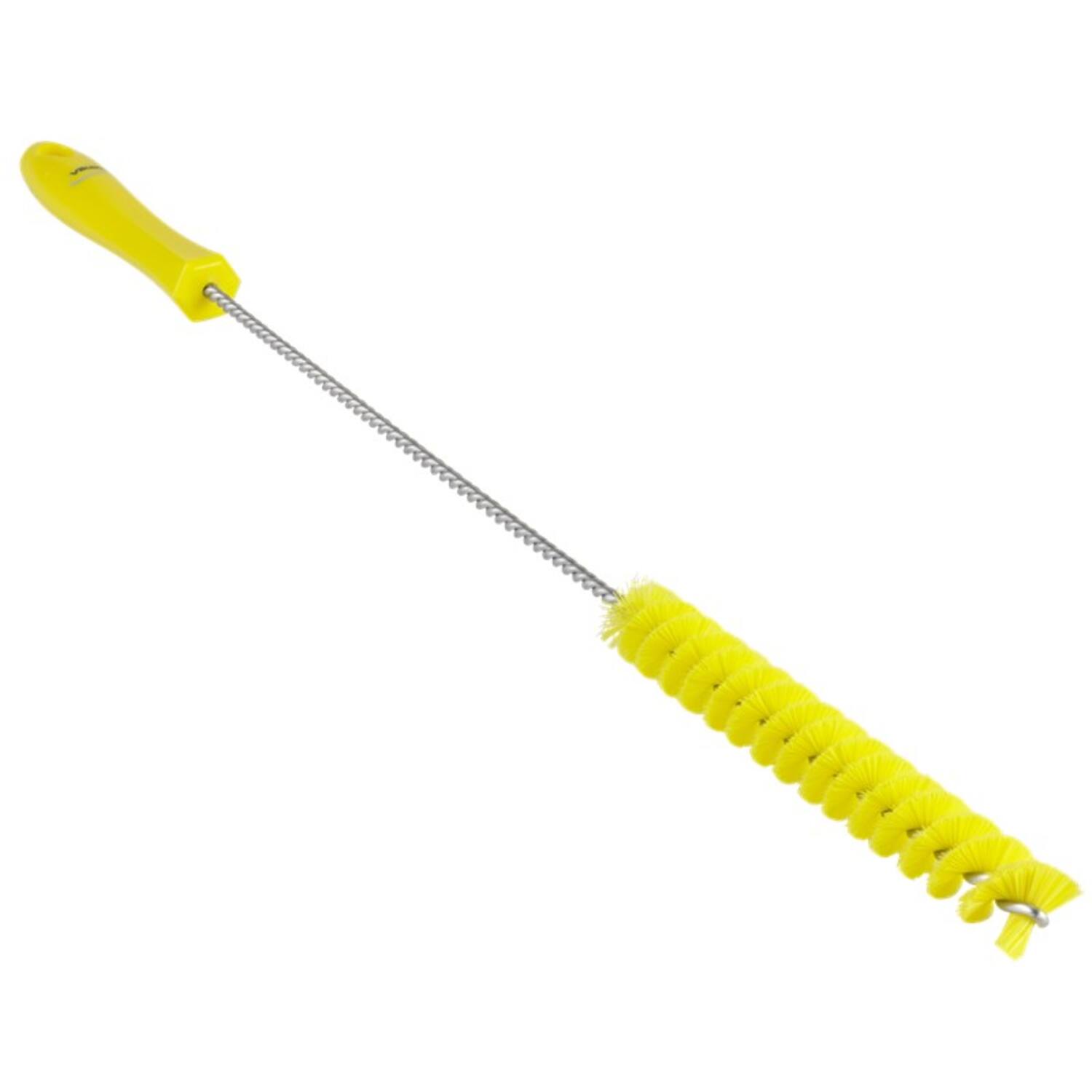 Vikan pijpborstel met handvat medium vezels geel 500x25x25 mm (53766)