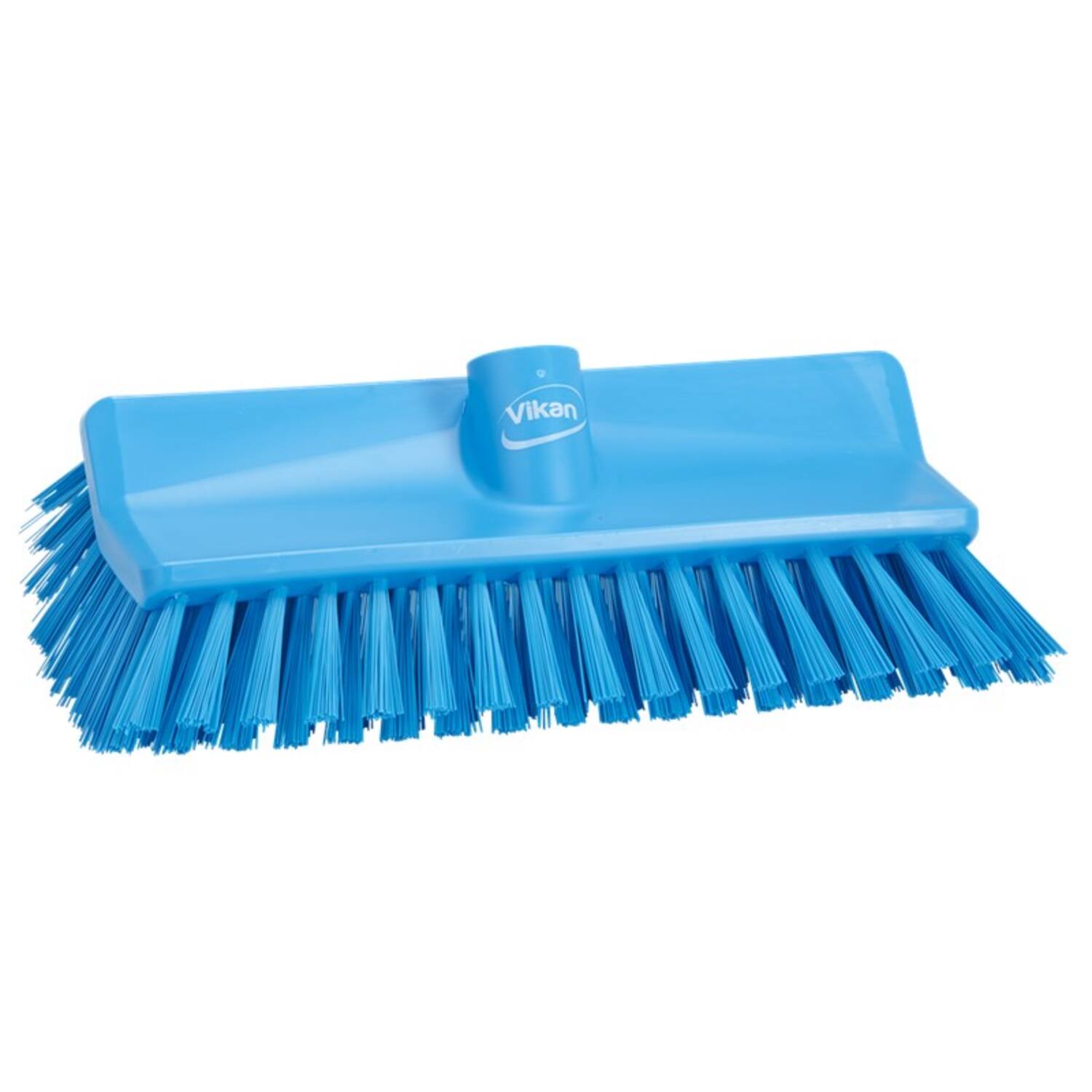 Vikan hoekschrobber medium vezels blauw 265x150x100 mm (70473)