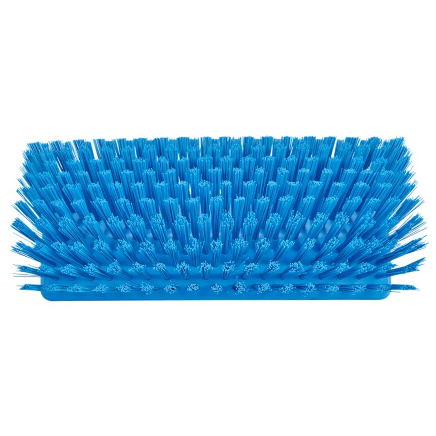 Vikan hoekschrobber medium vezels blauw 265x150x100 mm (70473)