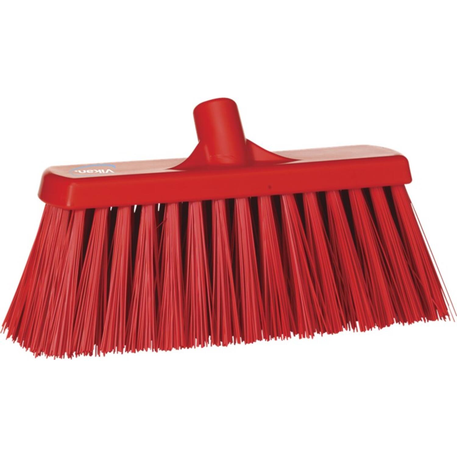 Vikan bezem extra harde vezels rood 330x100x170 mm (29154)