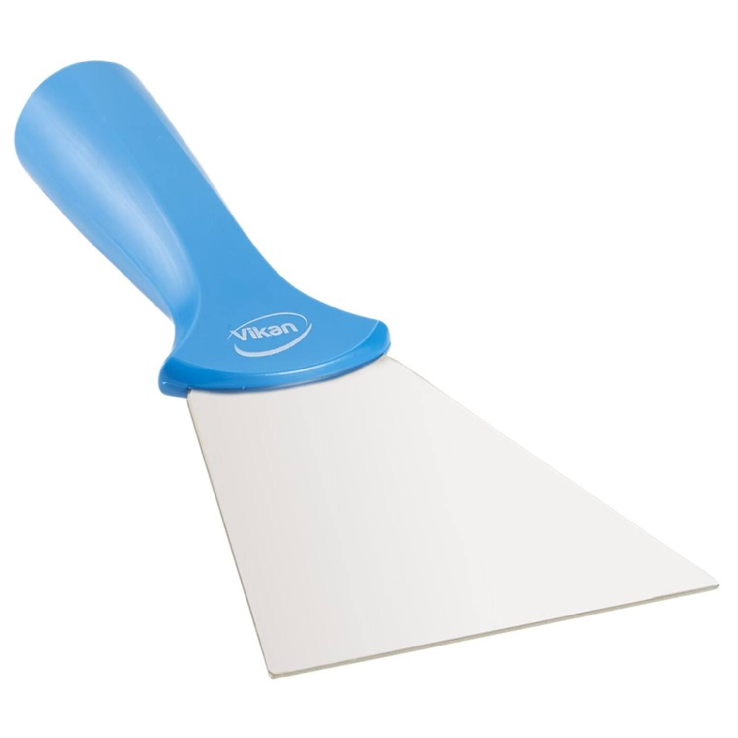 Vikan handschraper met schroefdraad blauw 205x100x32 mm (40113)