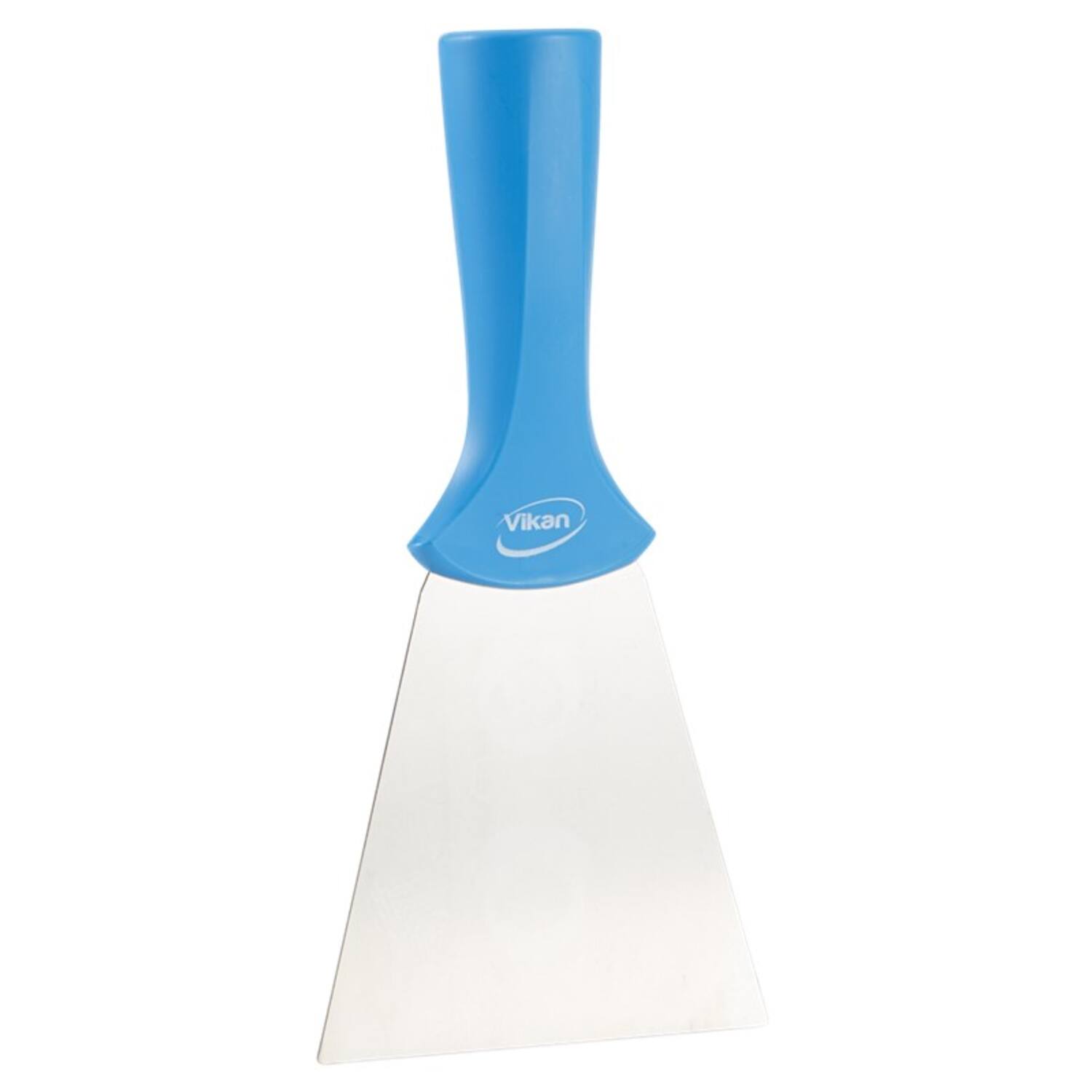 Vikan handschraper met schroefdraad blauw 205x100x32 mm (40113)