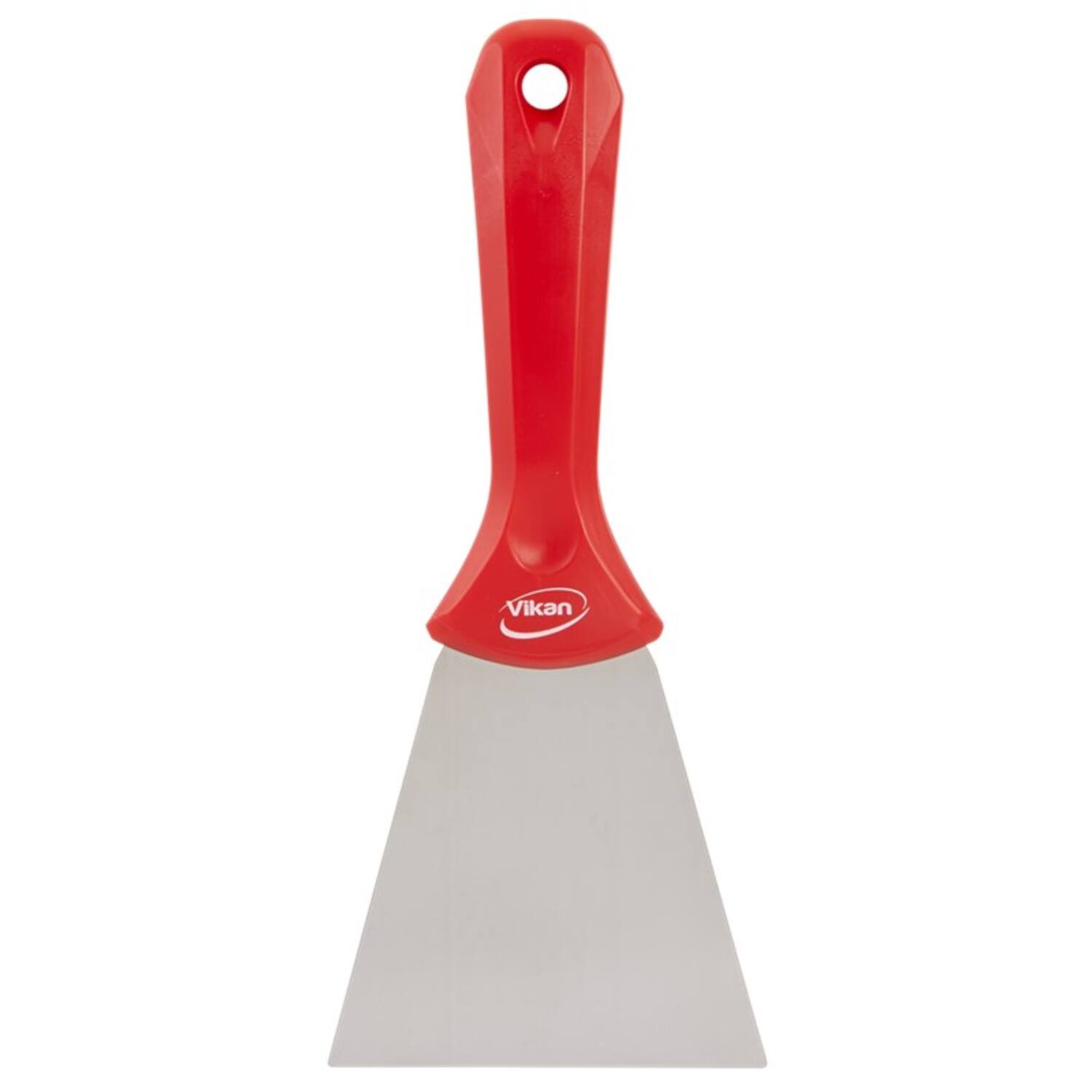 Vikan handschraper RVS blad rood 235x100x22 mm (40094)