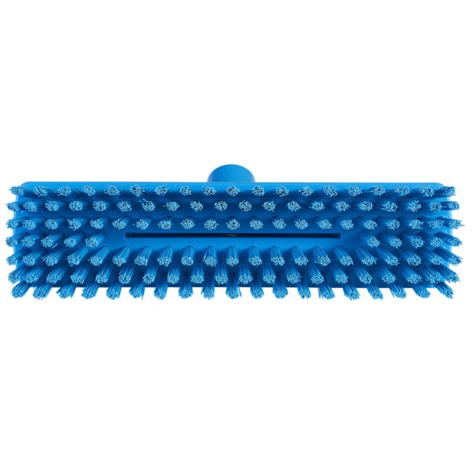 Vikan vloerschrobber extra hard waterdoorlatend blauw 270x75x95 mm (70413)
