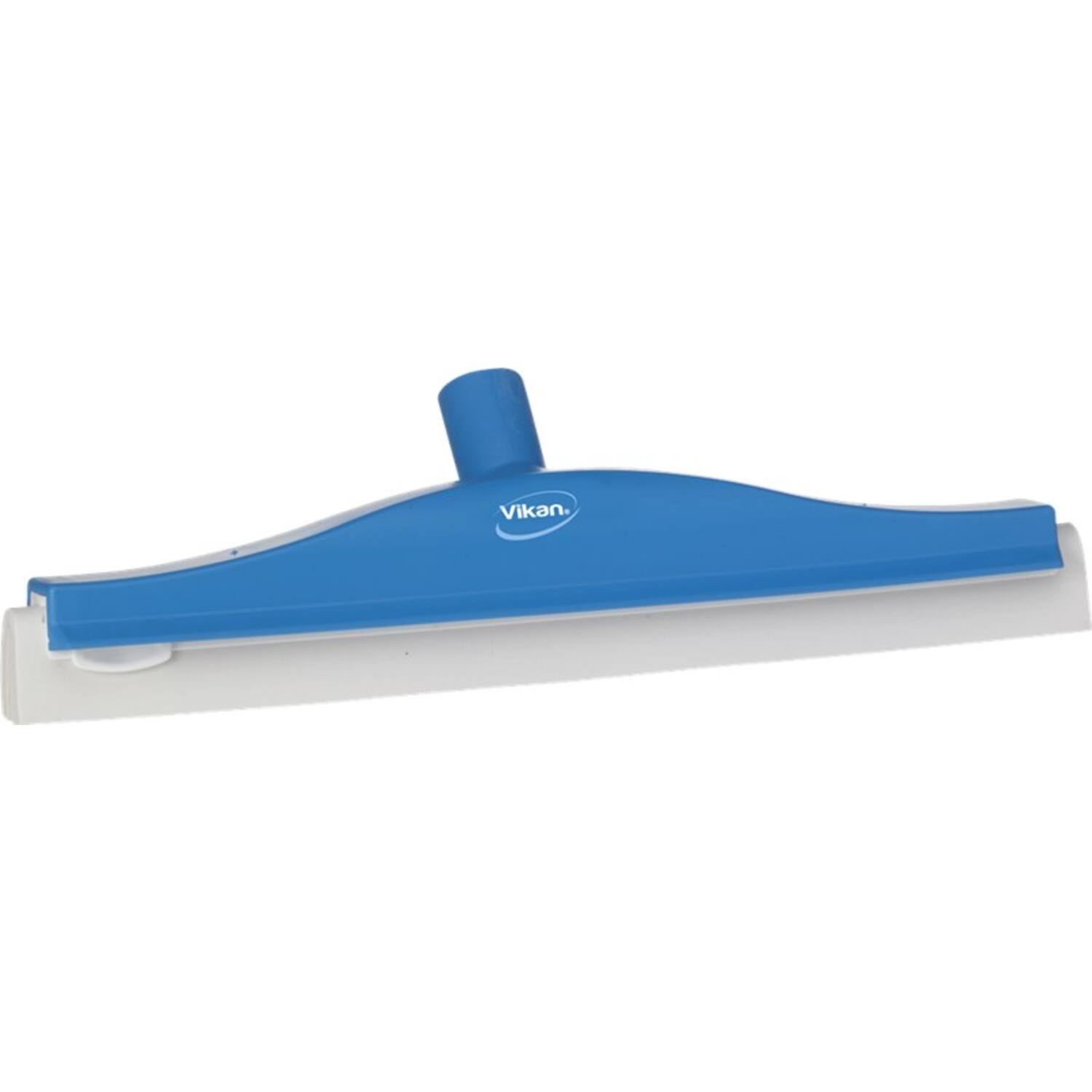 Vikan vloertrekker flexibele nek blauw met witte cassette 400x110x75 mm (77623)