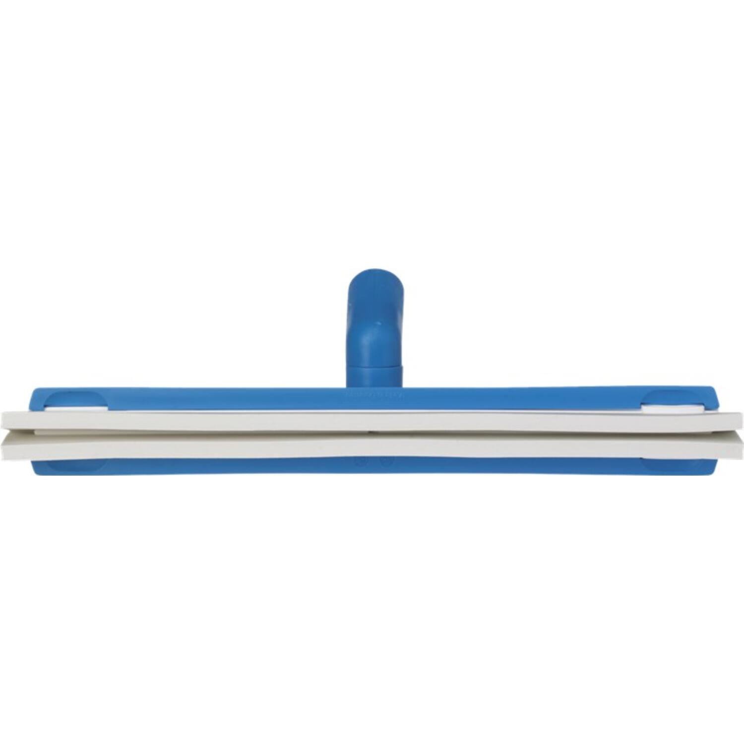 Vikan vloertrekker flexibele nek blauw met witte cassette 400x110x75 mm (77623)