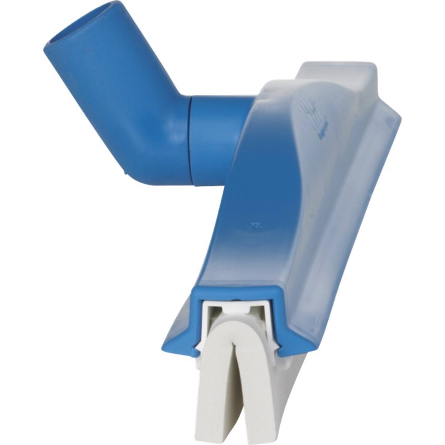 Vikan vloertrekker flexibele nek blauw met witte cassette 400x110x75 mm (77623)