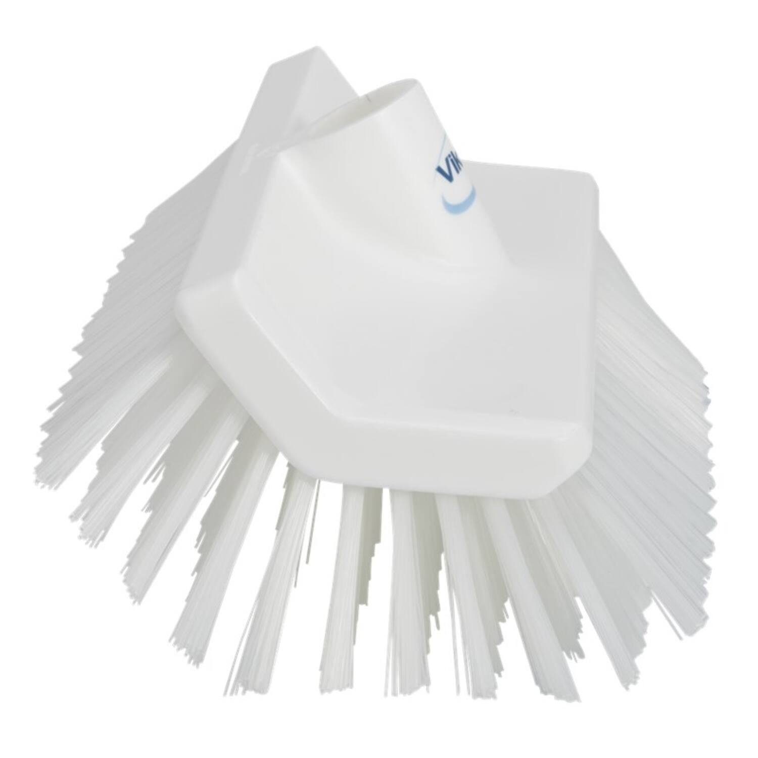 Vikan hoekschrobber medium vezels wit 265x150x100 mm (70475)
