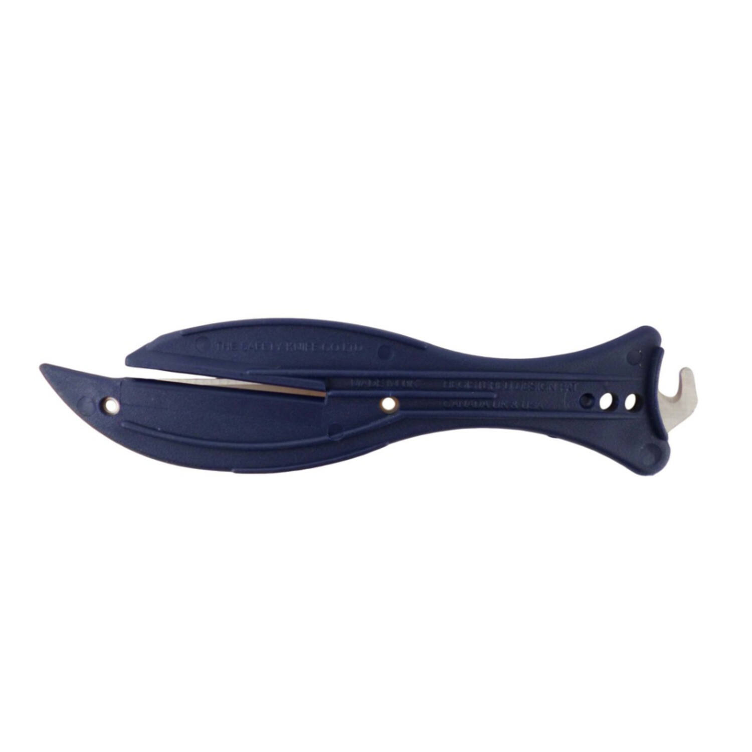Veiligheidsmessen detecteerbaar blauw Fish F600M 10 stuks per verpakking