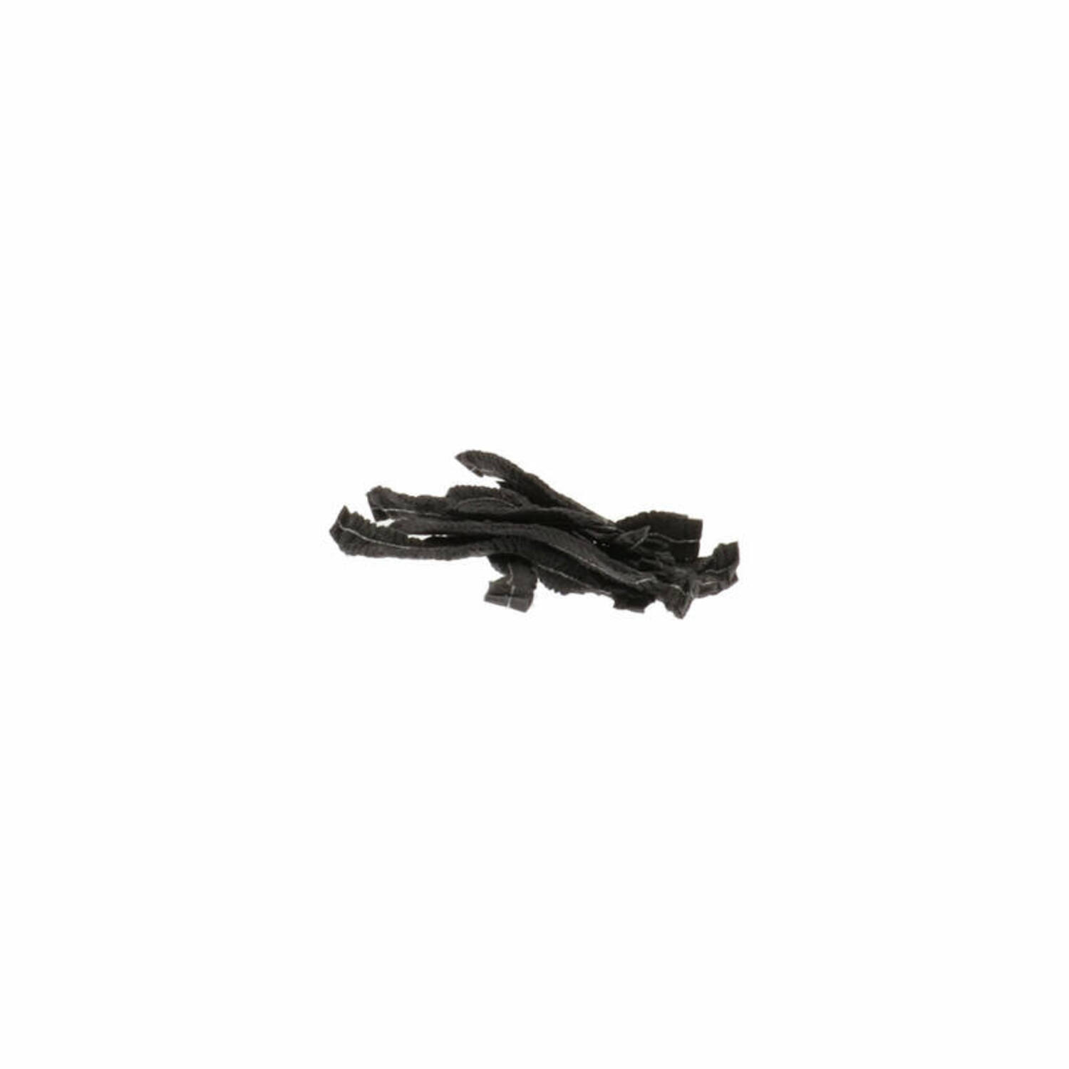 Haarnet PP non woven zwart large 53 cm (237014)