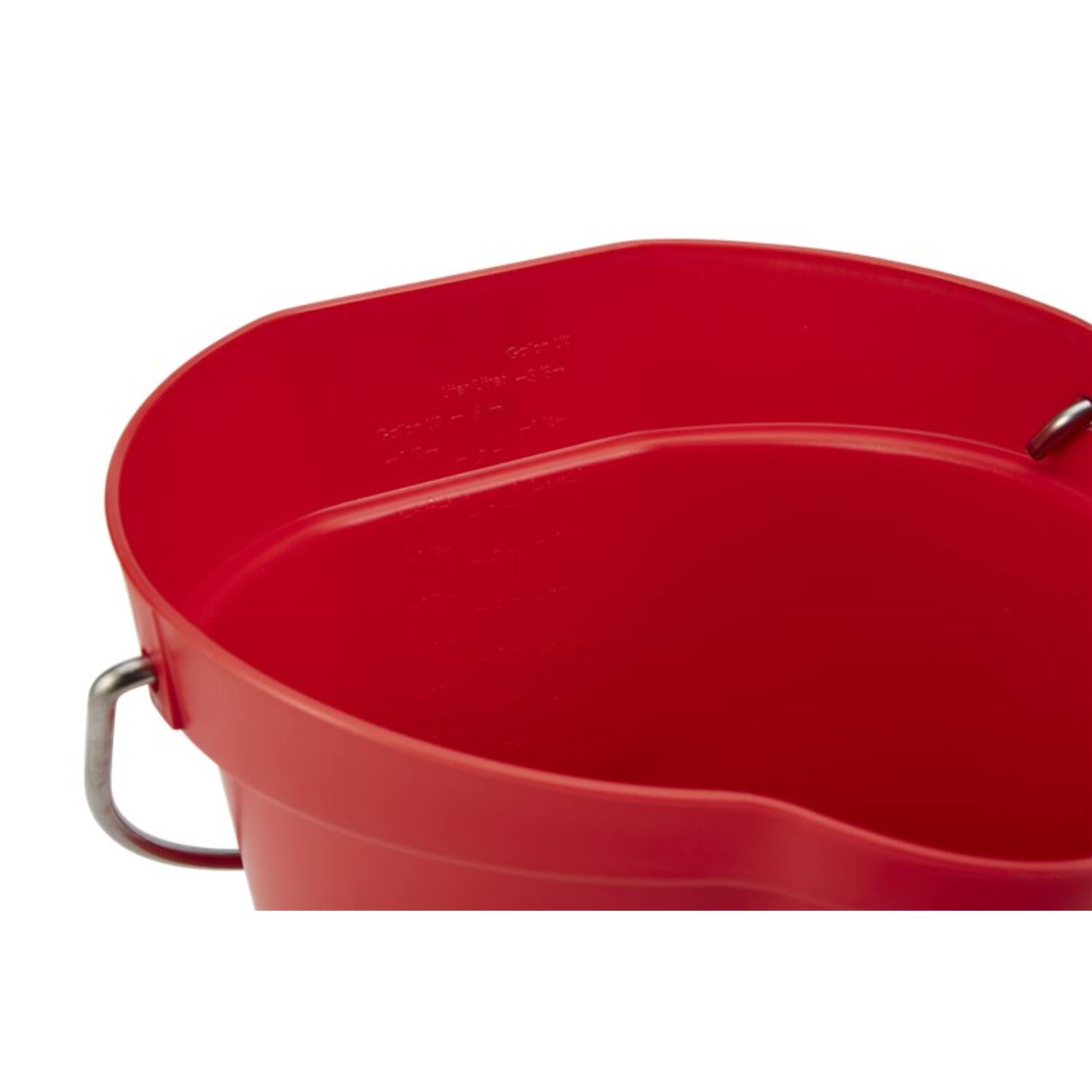 Vikan emmer rood 6 liter met maatverdeling (56884)