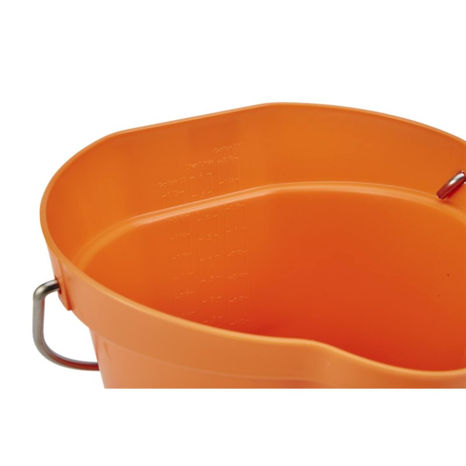 Vikan emmer oranje 6 liter met maatverdeling (56887)