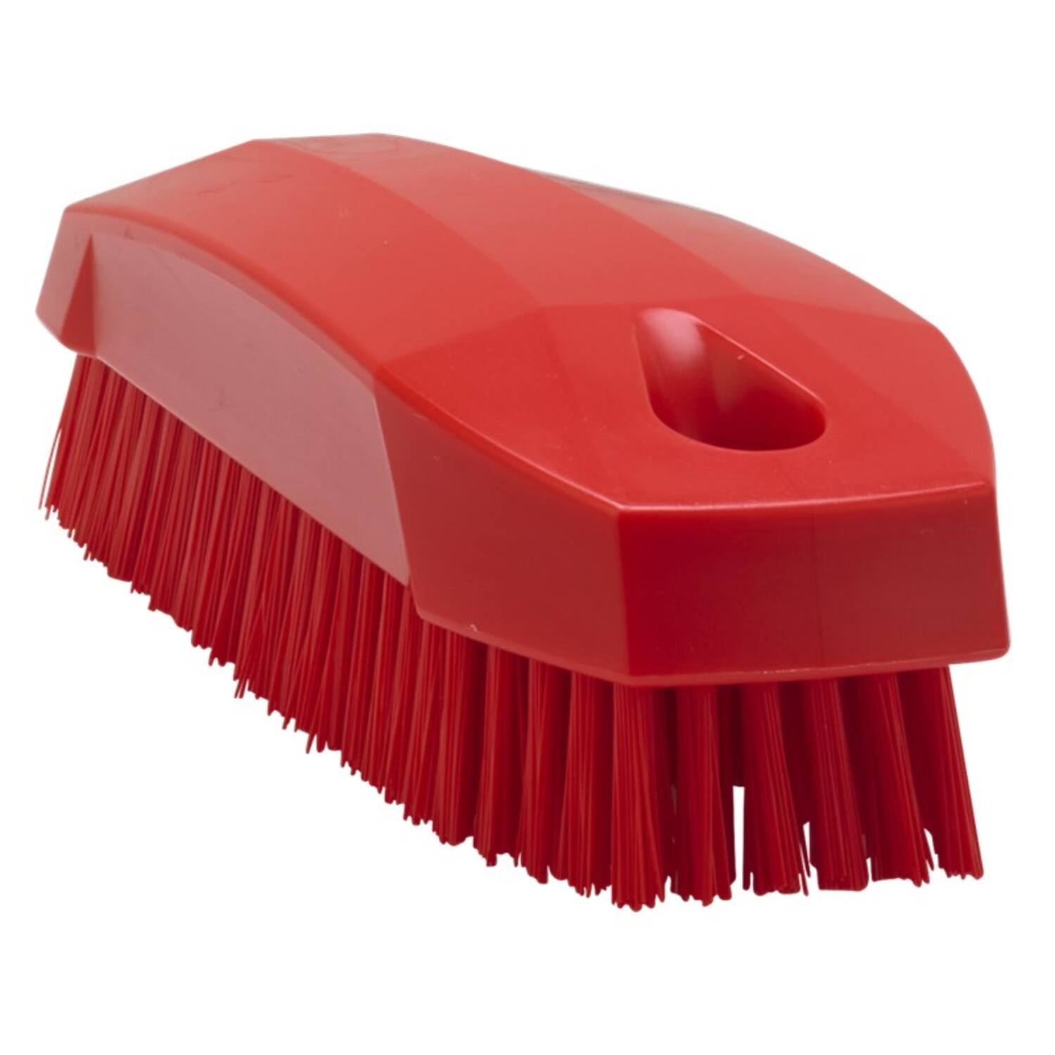 Vikan nagelborstel hard rood 130x50x40 mm (64404)