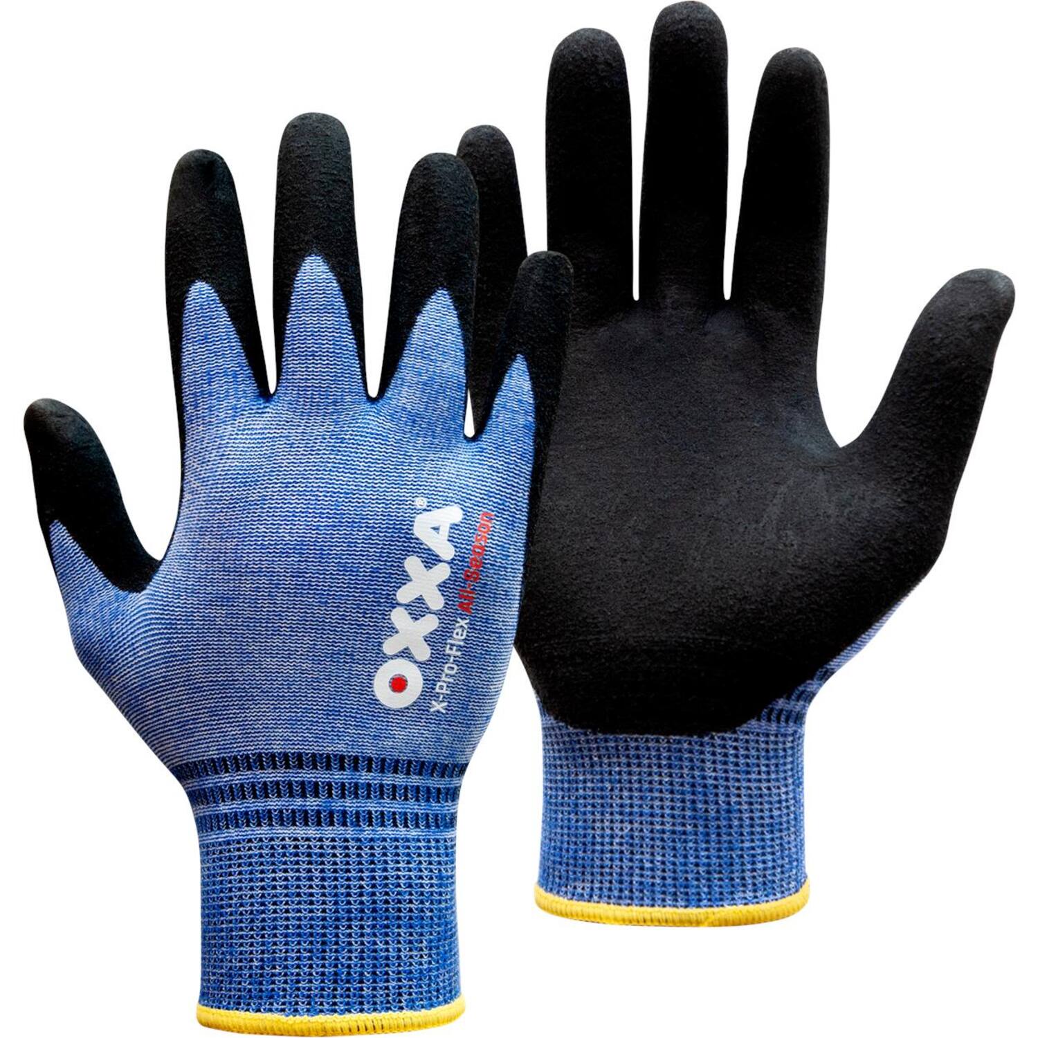 Werkhandschoenen OXXA® X-Pro-Flex all-season 51-500 zwart/blauw maat 10/XL (15150010)