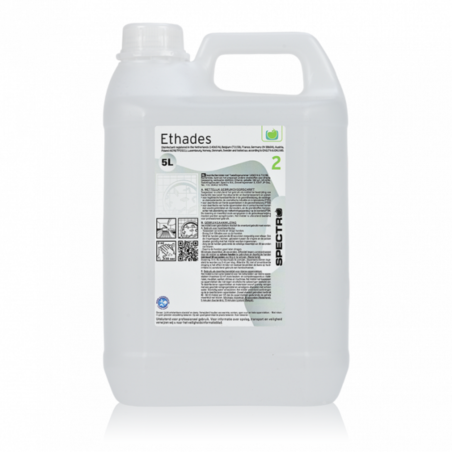 Desinfectie-middel Ethades 2x5 liter spectro (A004030)