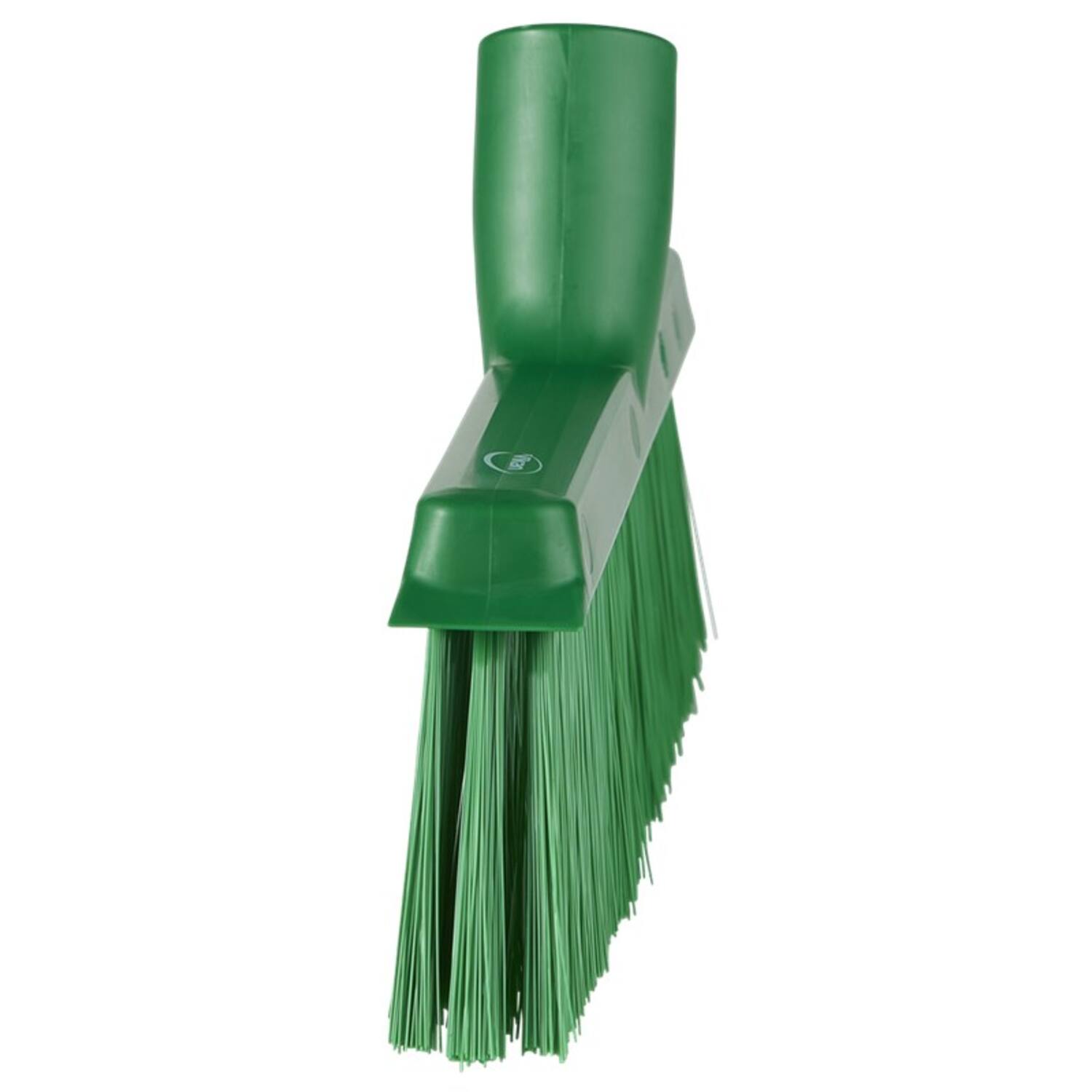 Vikan stofferbezem met haakse schroefdraad medium groen 250x120x30 mm (31032)