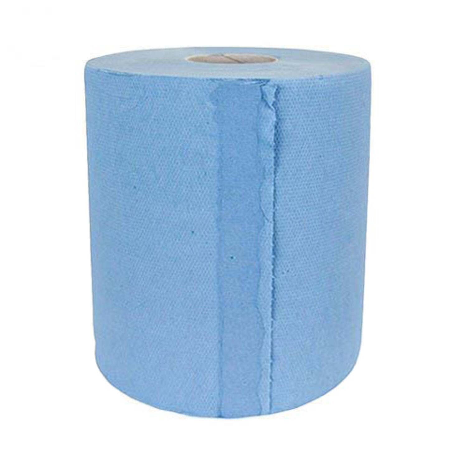 Towlers midirol 2-laags verlijmd blauw 220mm x 135m 6 stuks per pak